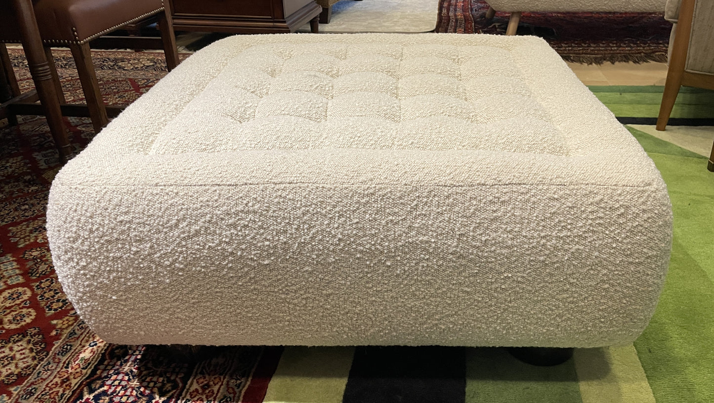 CB2 by Lenny Kravitz "Fells" Boucle Ottoman (0LG00S)