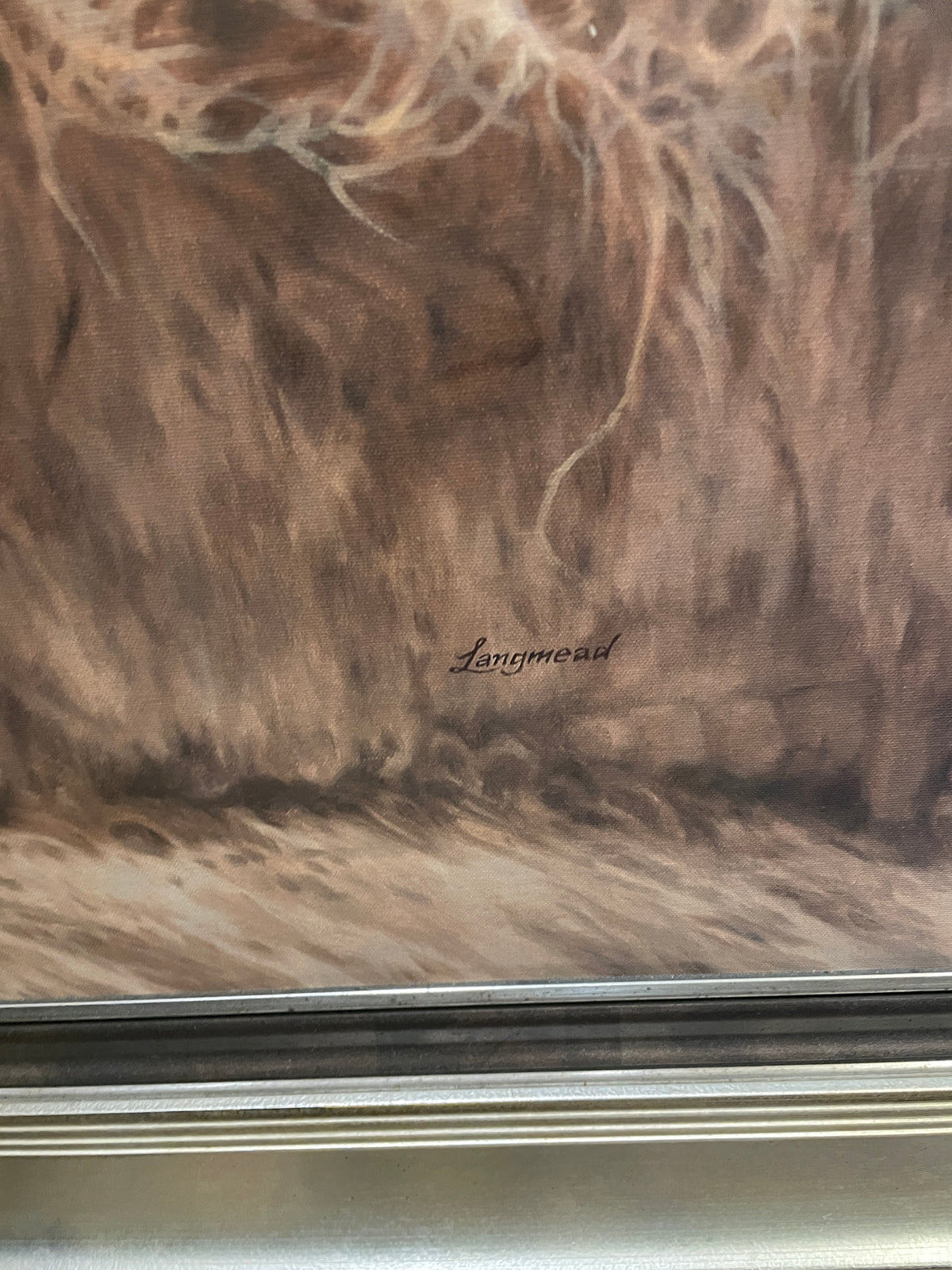 David Landmead "Makuru" Serigraph (01B036)