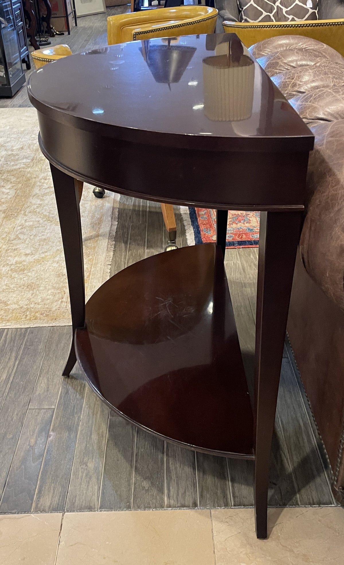 Baker Demilune Table, AS IS (01B037)