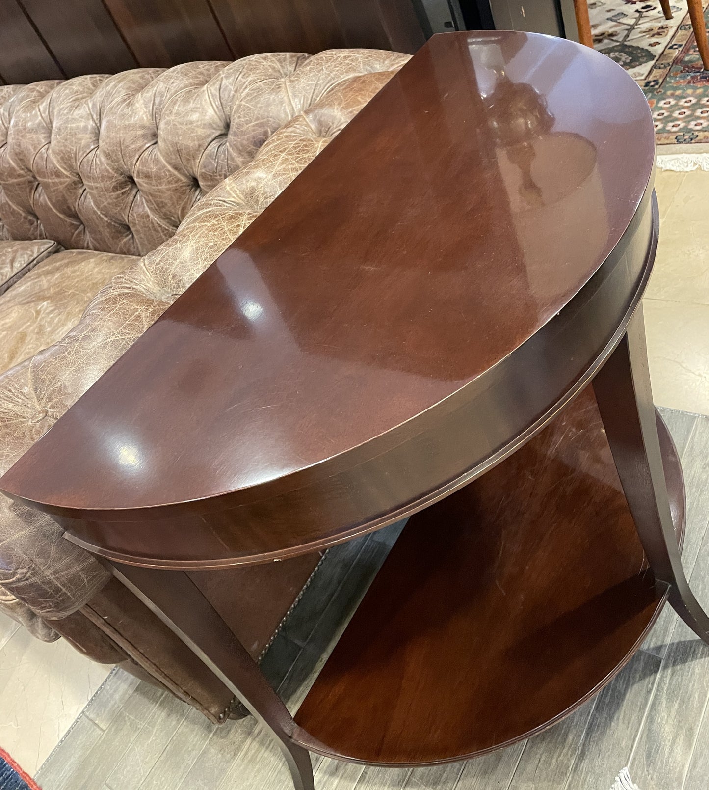 Baker Demilune Table, AS IS (01B037)
