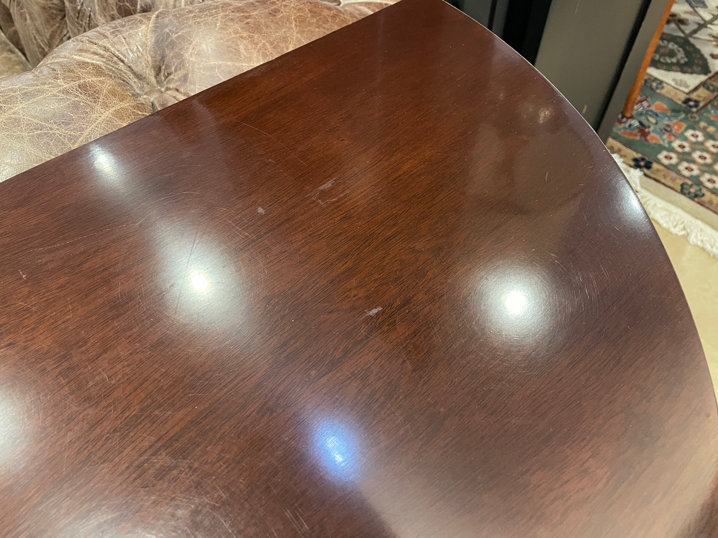 Baker Demilune Table, AS IS (01B037)