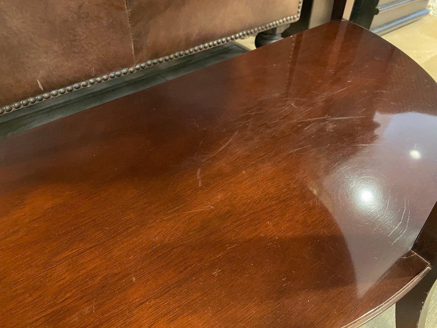 Baker Demilune Table, AS IS (01B037)