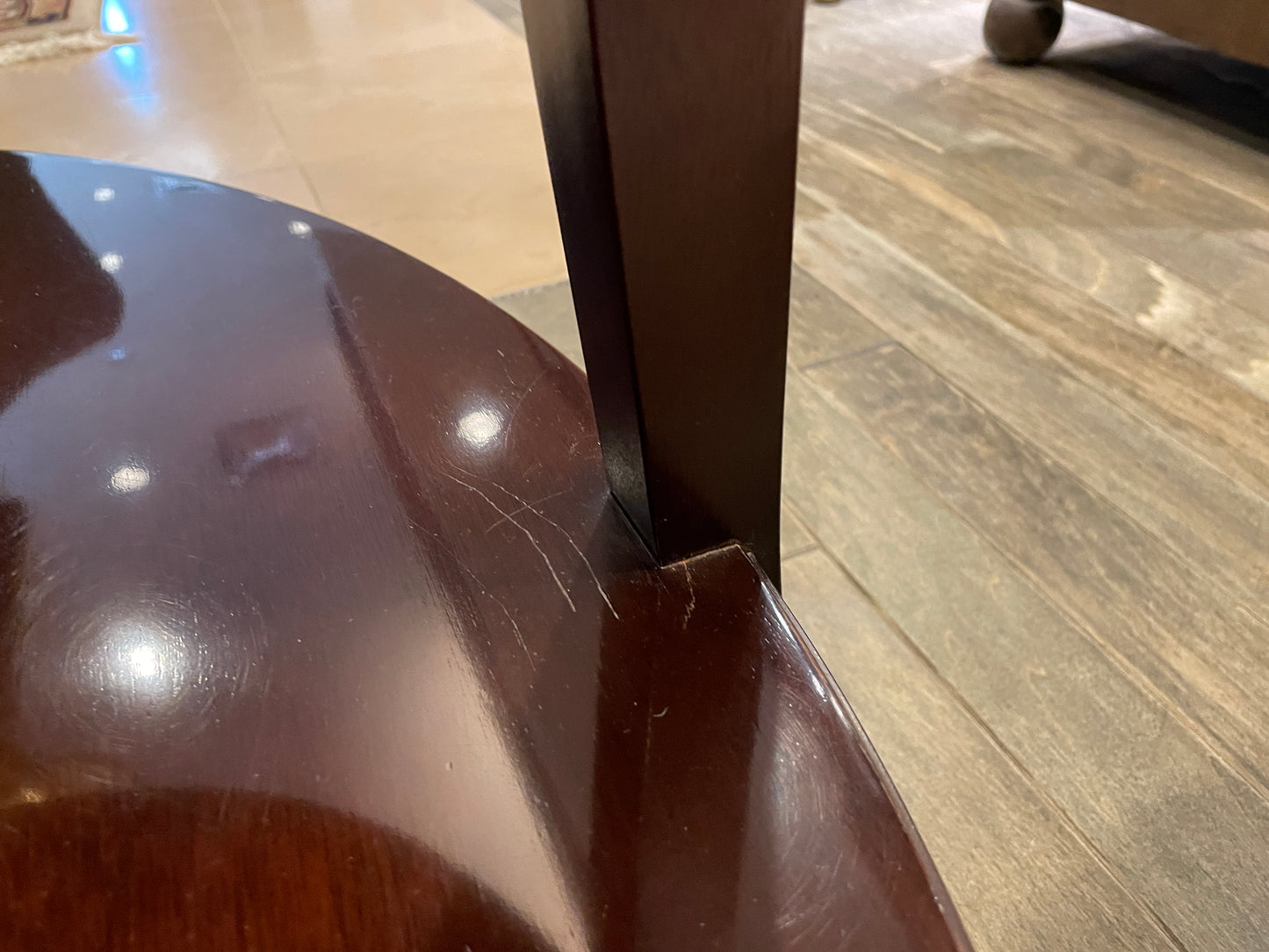 Baker Demilune Table, AS IS (01B037)