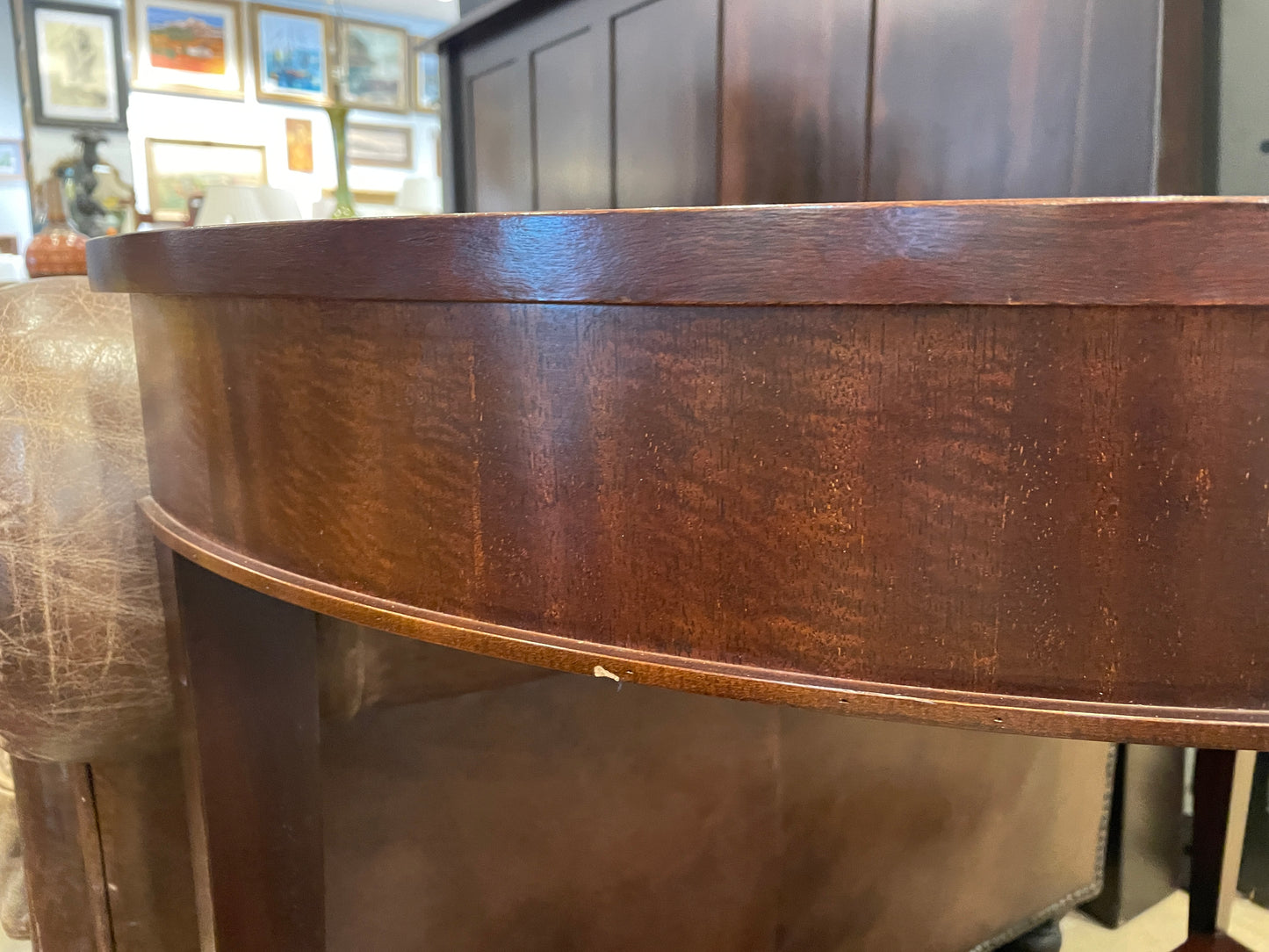 Baker Demilune Table, AS IS (01B037)
