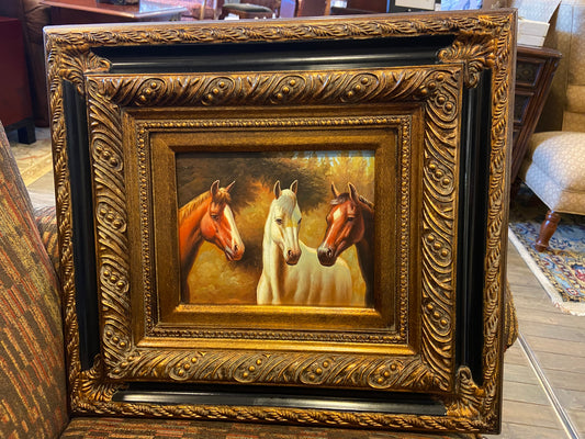 Painting of Three Horses (25293)