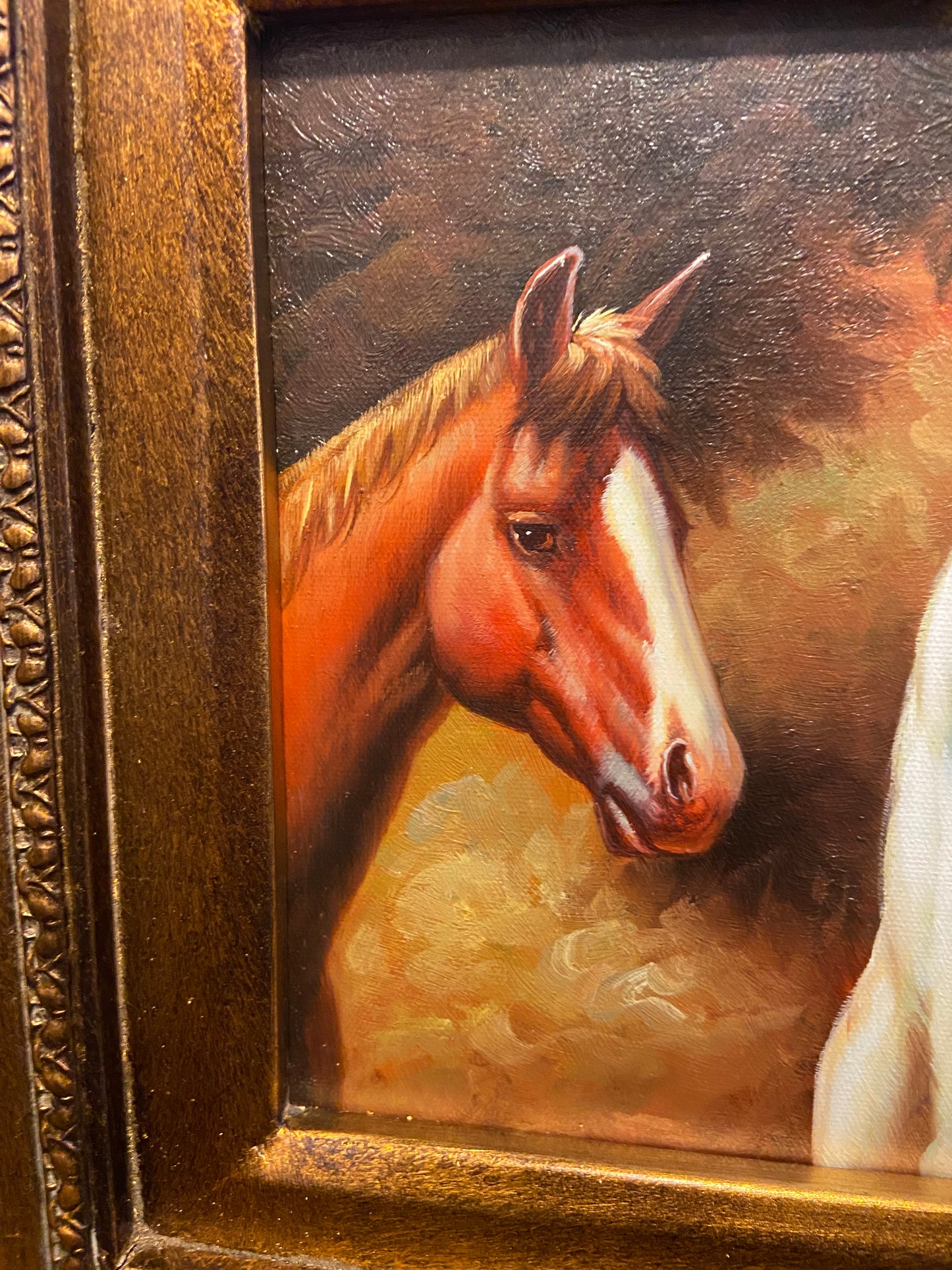 Painting of Three Horses (25293)
