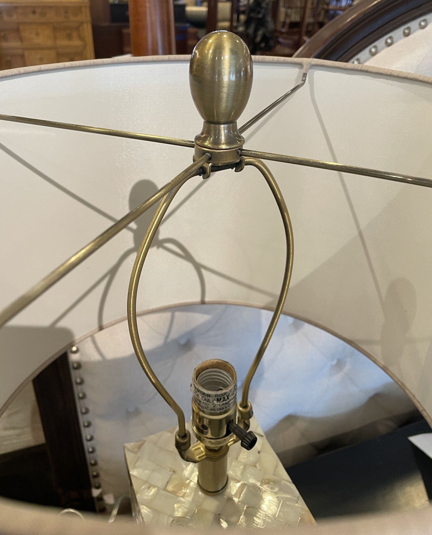 Mother Of Pearl lamp, large (0HU00B)