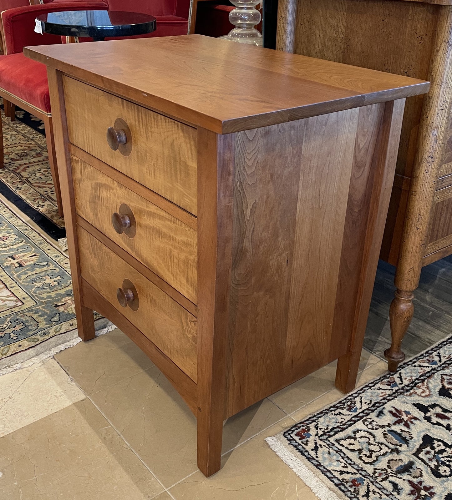 Stickley Harvey Ellis Three Drawer Nightstand, AS IS (01B02I)