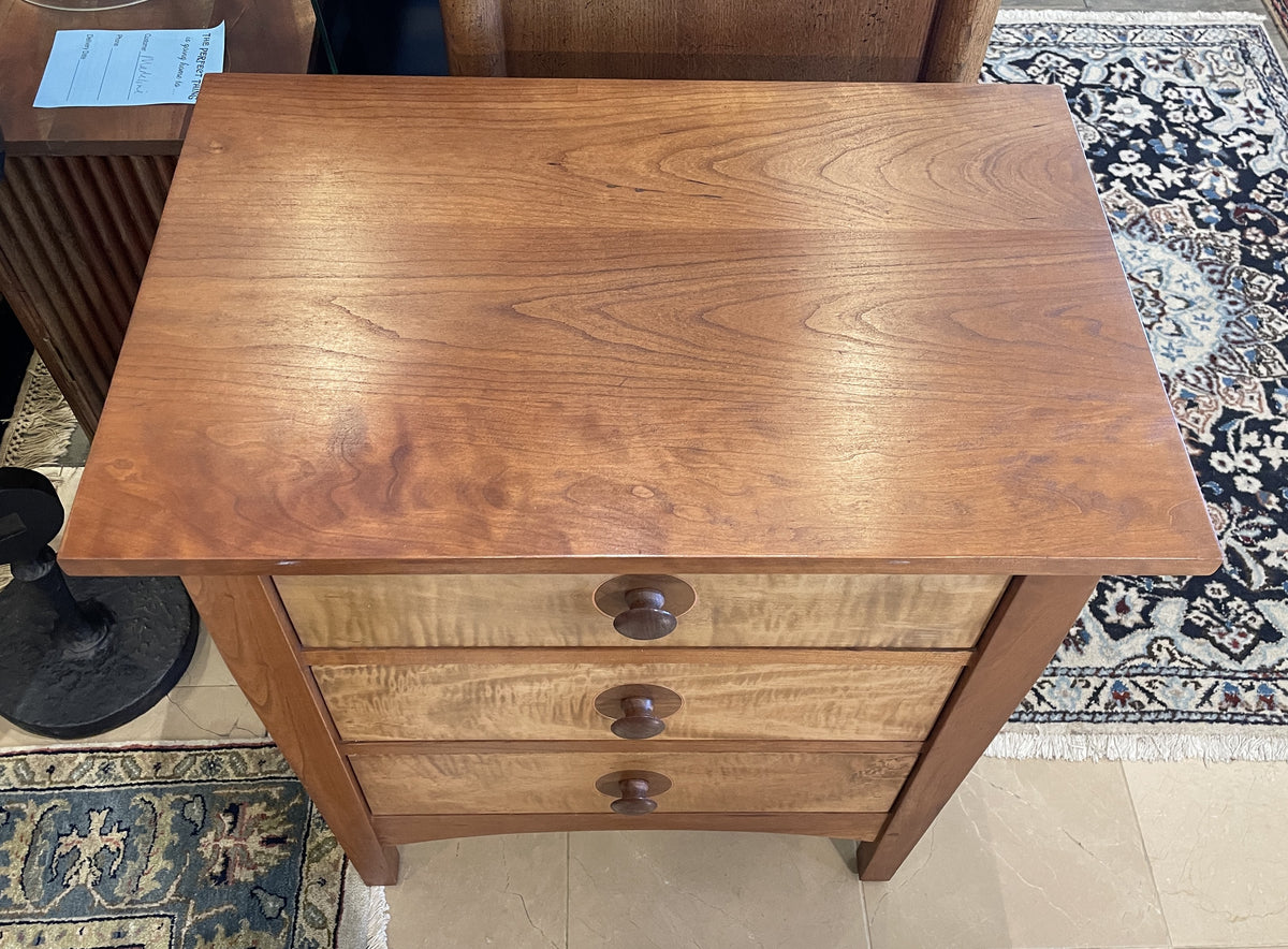 Stickley Harvey Ellis Three Drawer Nightstand, AS IS (01B02I)