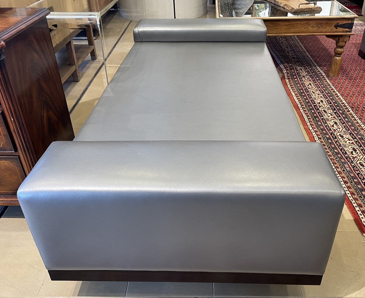 Anees Leather "Sophia" Daybed in Holly Hunt Leather (05B003)