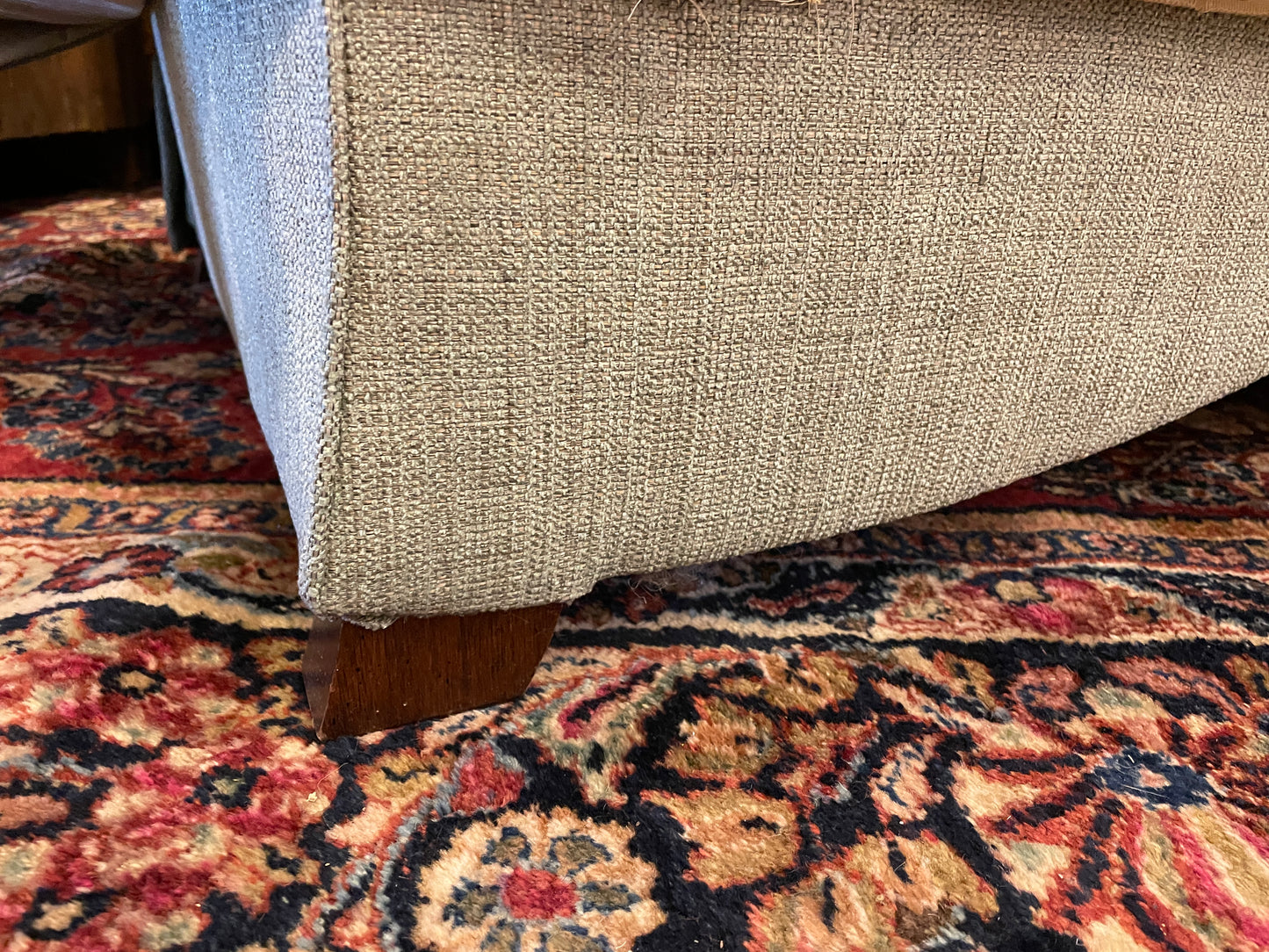 Seafoam Occassional Arm Chair, AS IS (Two available 01B02K 01B02L)