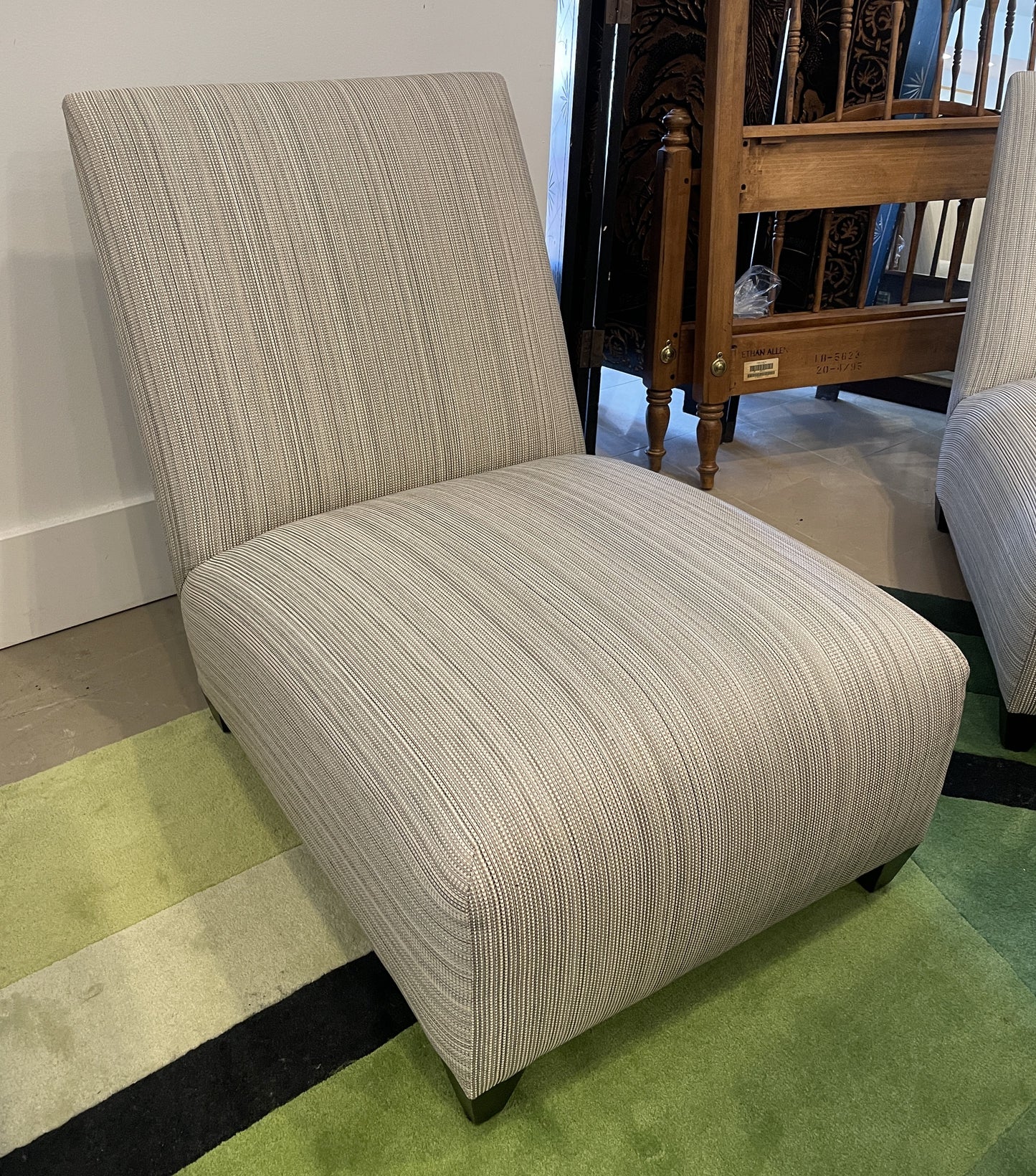 Armless Occassional Chair (Three available 01B02M 01B02N 01B02O)