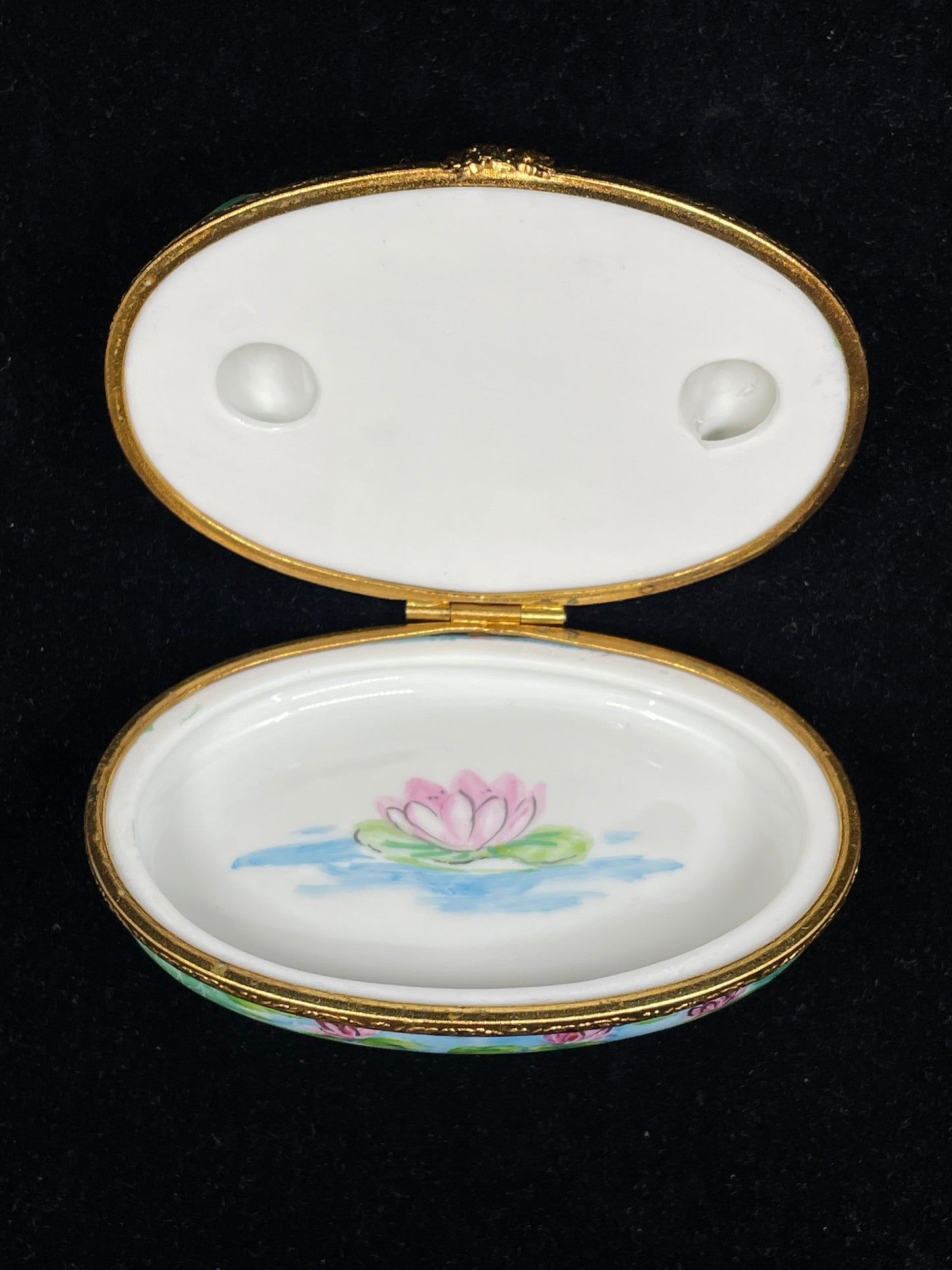 Limoges Monet's Bridge Trinket Box (0I0005)