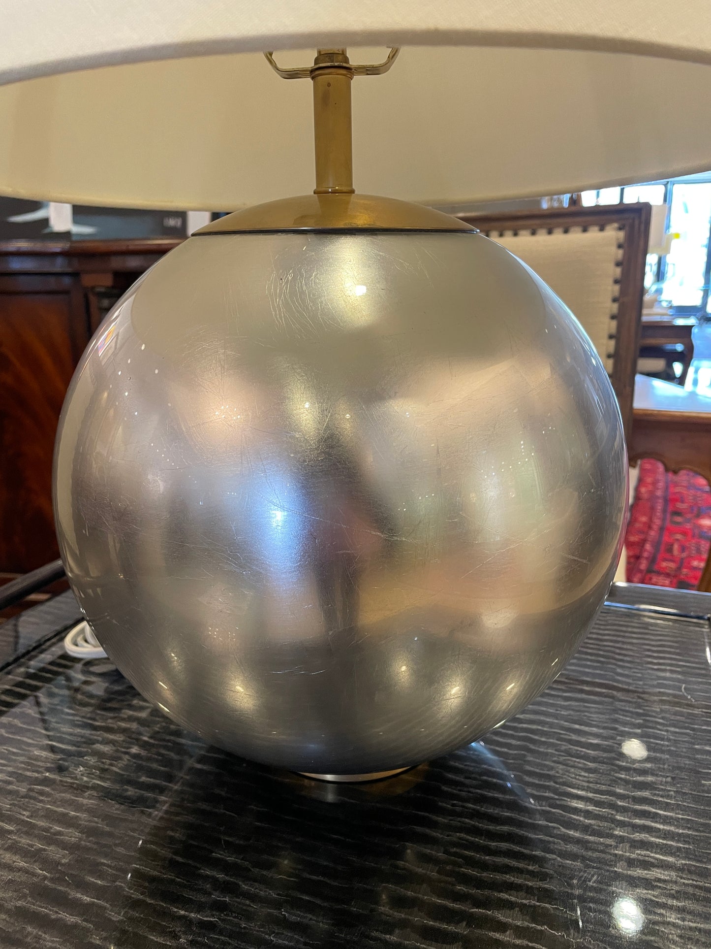 Aerin "Morton" Silver Leaf Lamp (05B009)