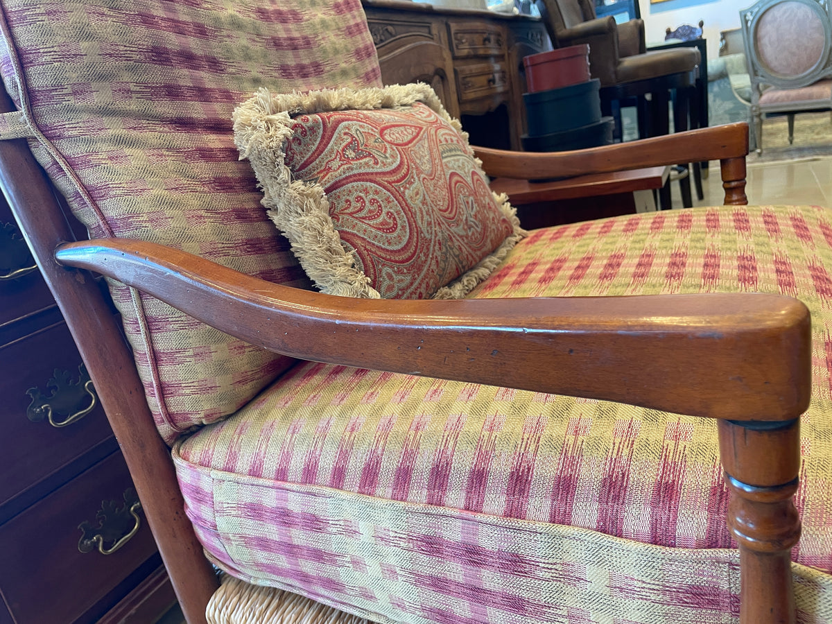 Wesley Hall Oversized Rush Seat Ladderback Chair (0P7001)