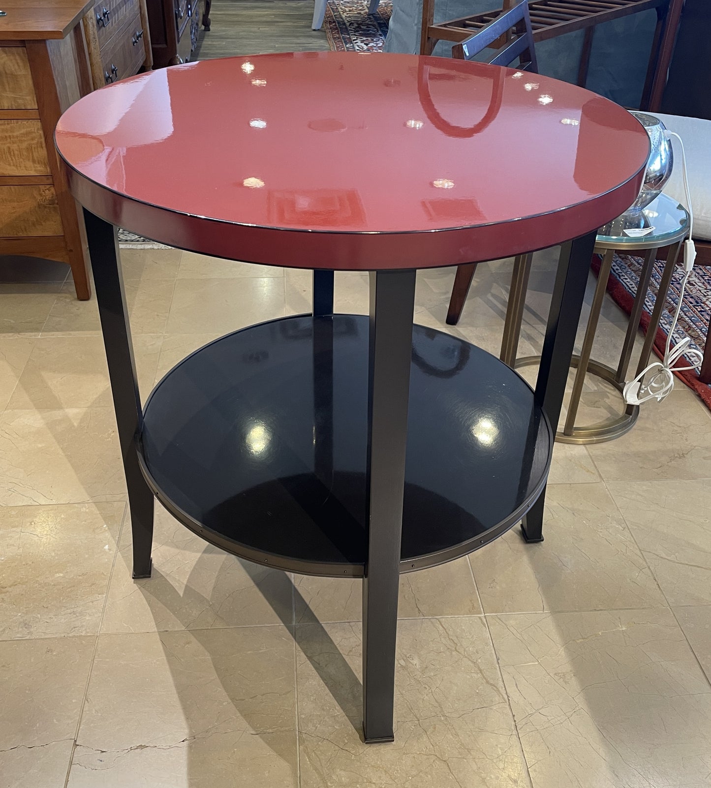 Baker by Bill Sofield Blaze Eclipse Table, AS IS (01B02P)