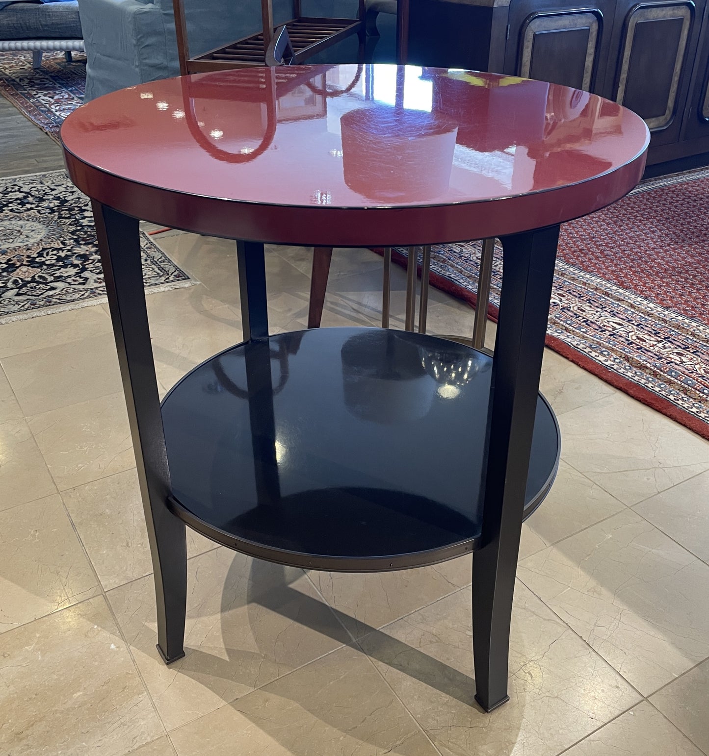 Baker by Bill Sofield Blaze Eclipse Table, AS IS (01B02P)