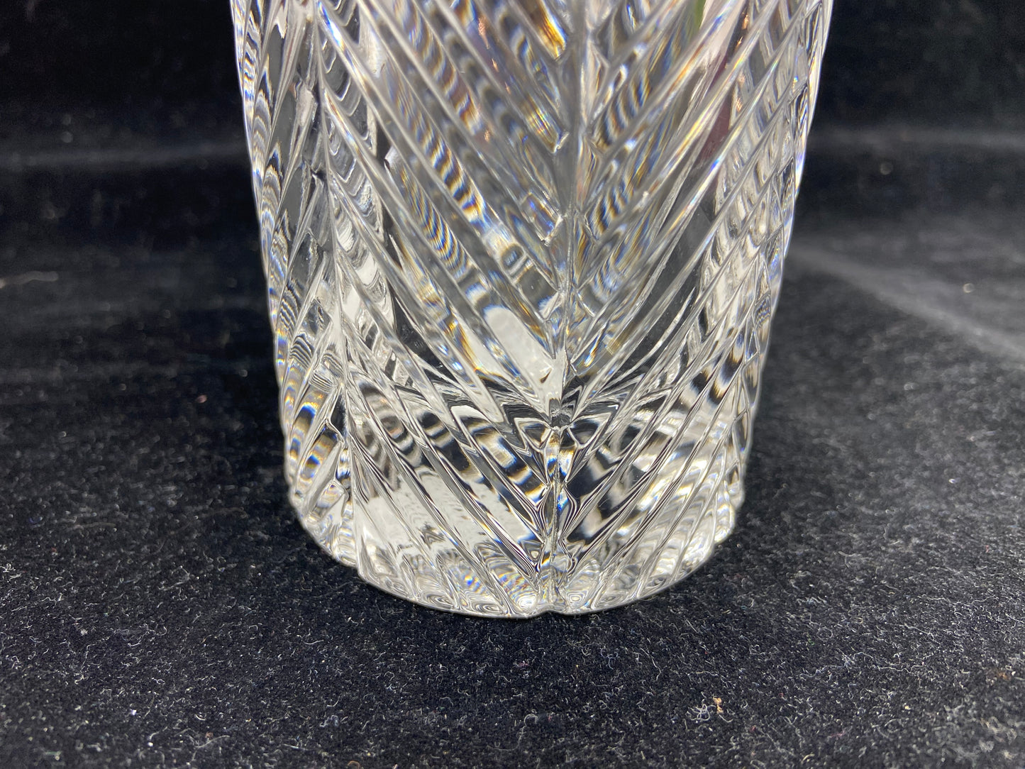 Ralph Lauren Herringbone Crystal Highball Glass (25146- 25153)
