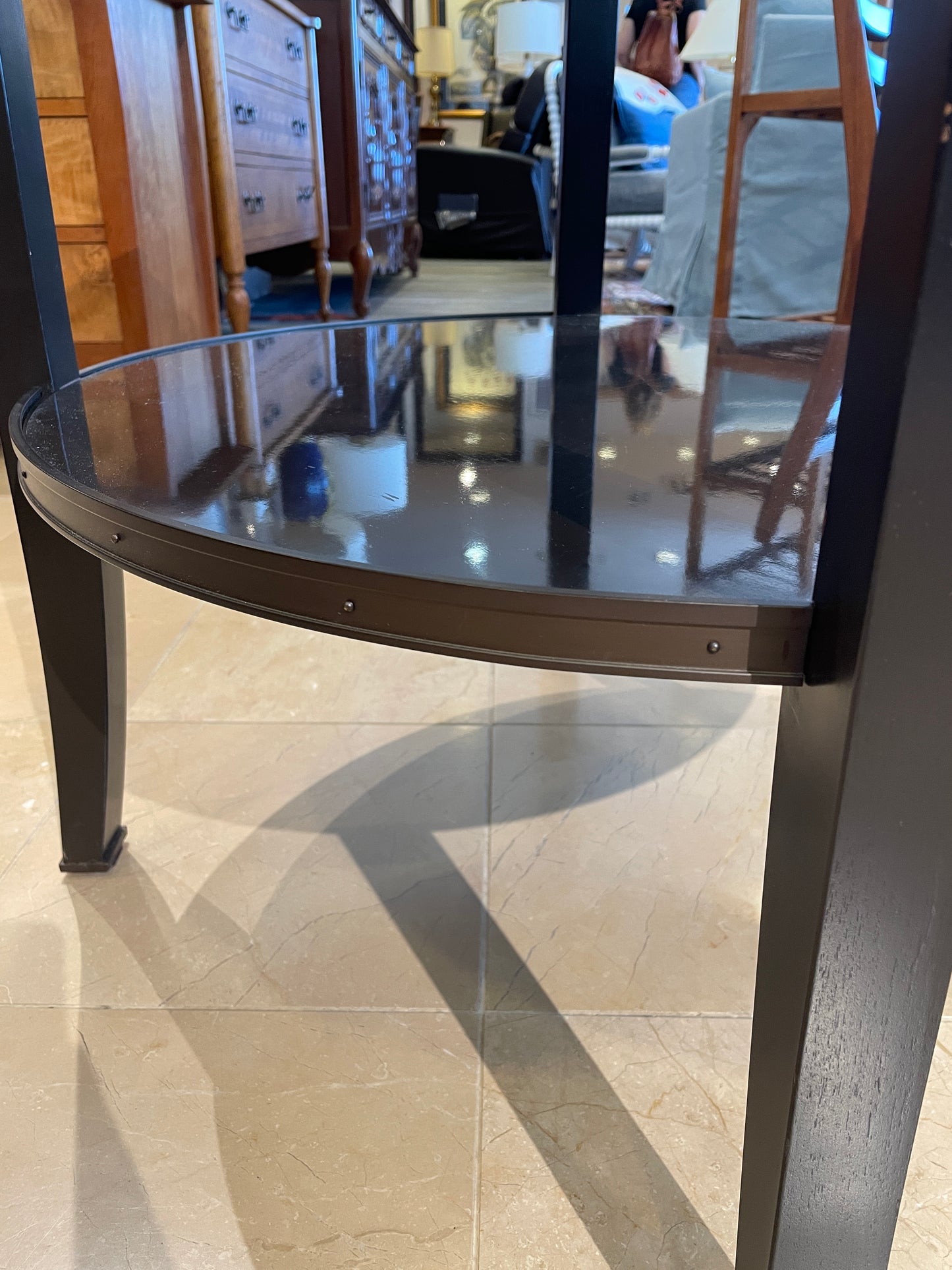 Baker by Bill Sofield Blaze Eclipse Table, AS IS (01B02P)