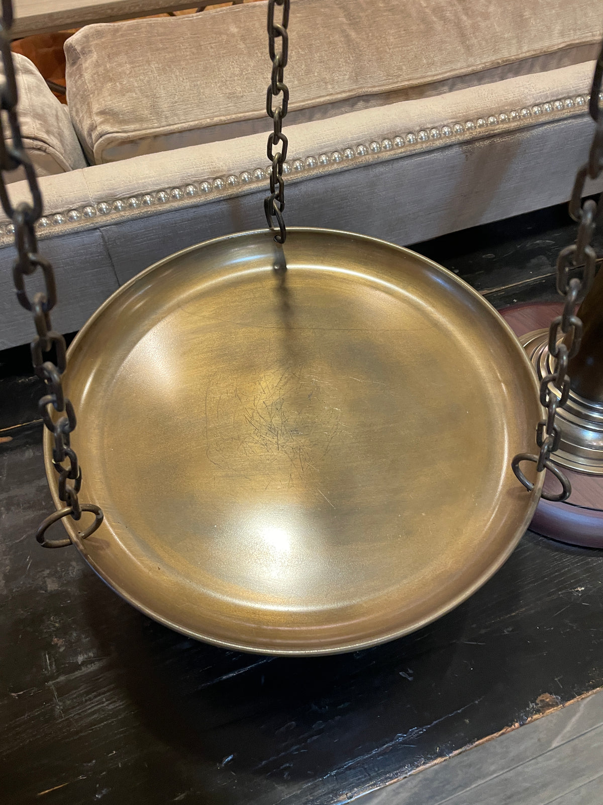 Brass and Wood Scale (0JL04B)