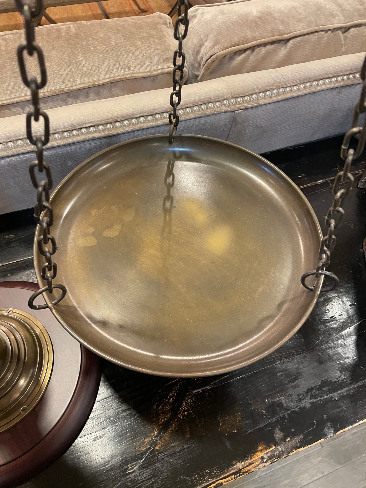 Brass and Wood Scale (0JL04B)