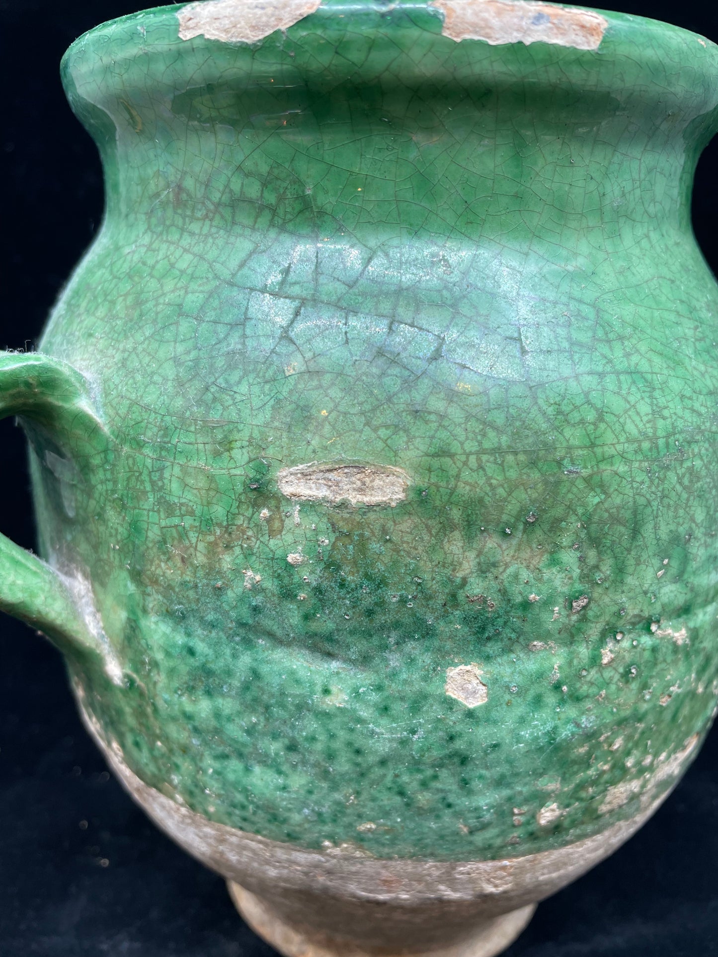 Antique Italian Confit Jar (YRCNKS)