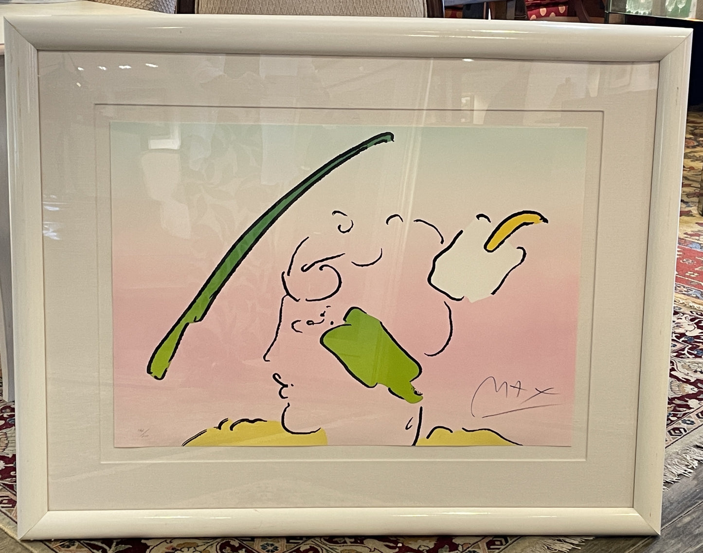 Peter Max "In Horizon" Lithograph 142/200 (0DR002)