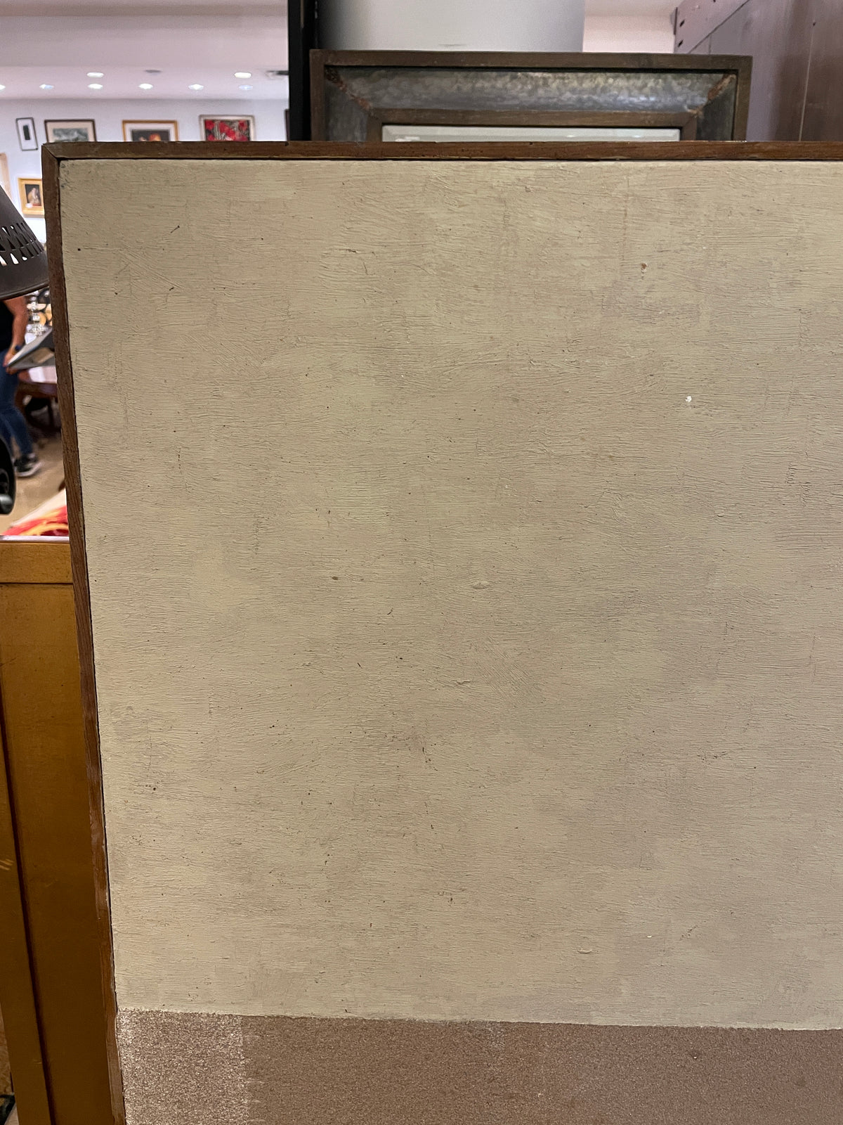 R. Marroquin Neo Expressionist Abstract on Canvas, laid on board (0PD001)