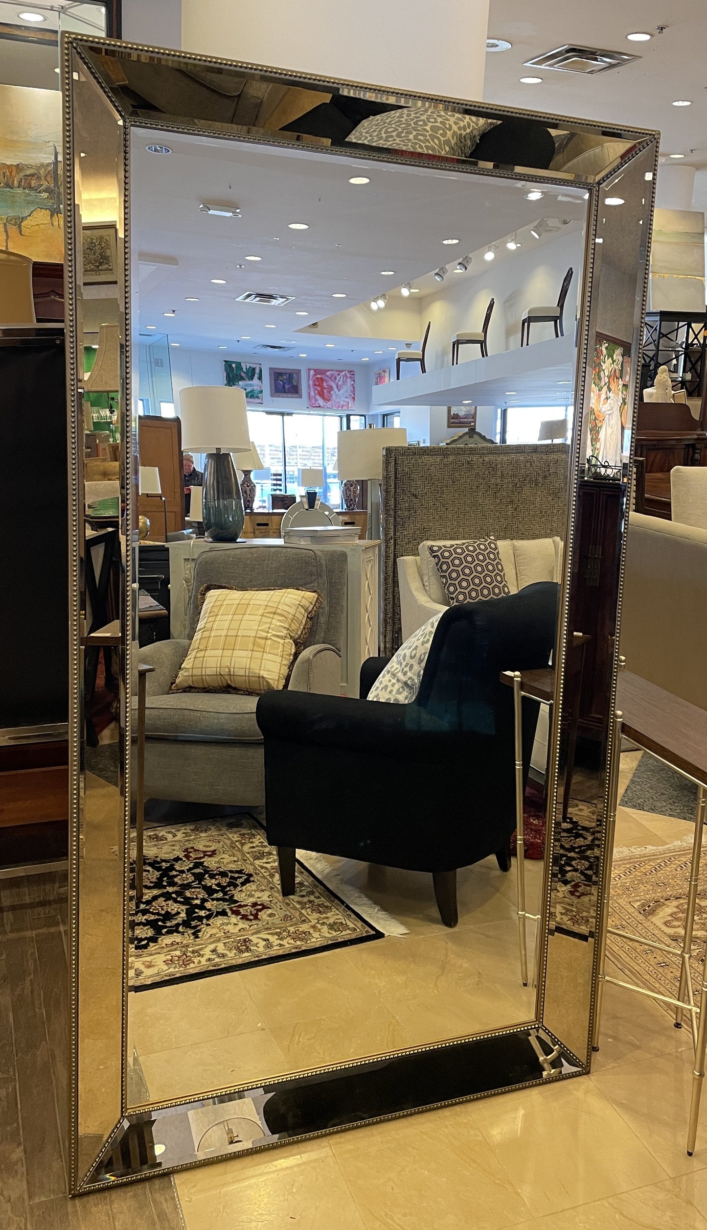 Floor Mirror (Two available) (0LG013)
