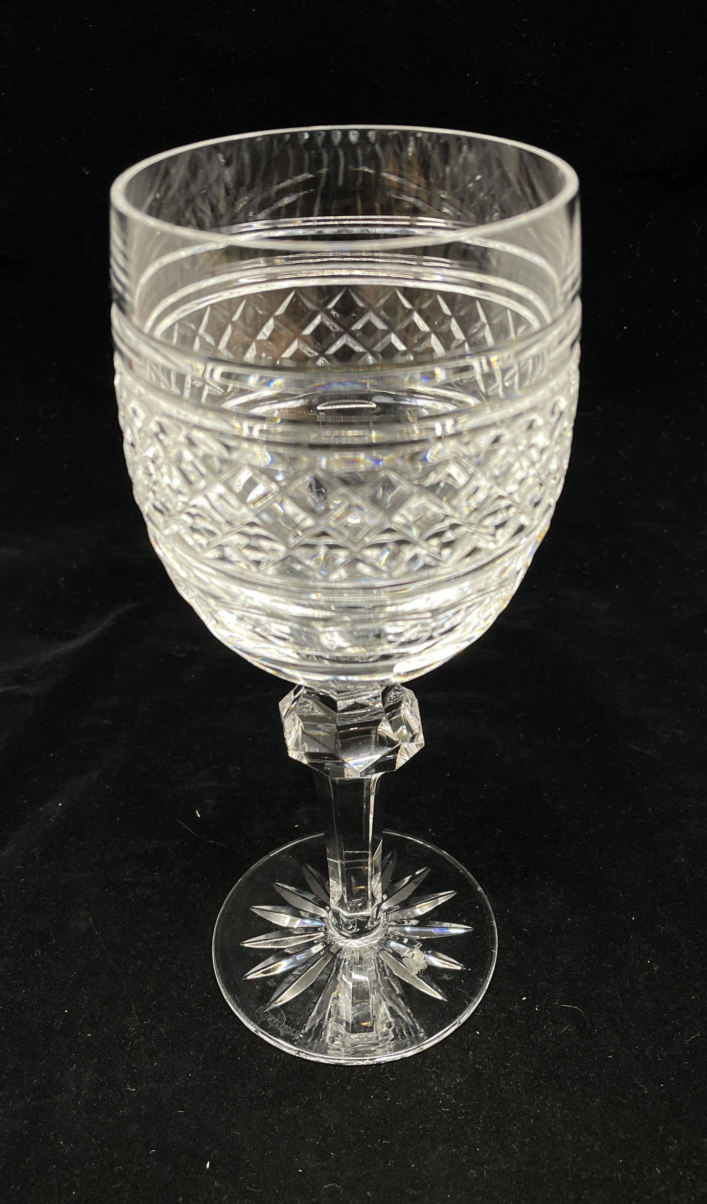 Waterford Castletown Water Glass, 7 5/8 (Eight available)