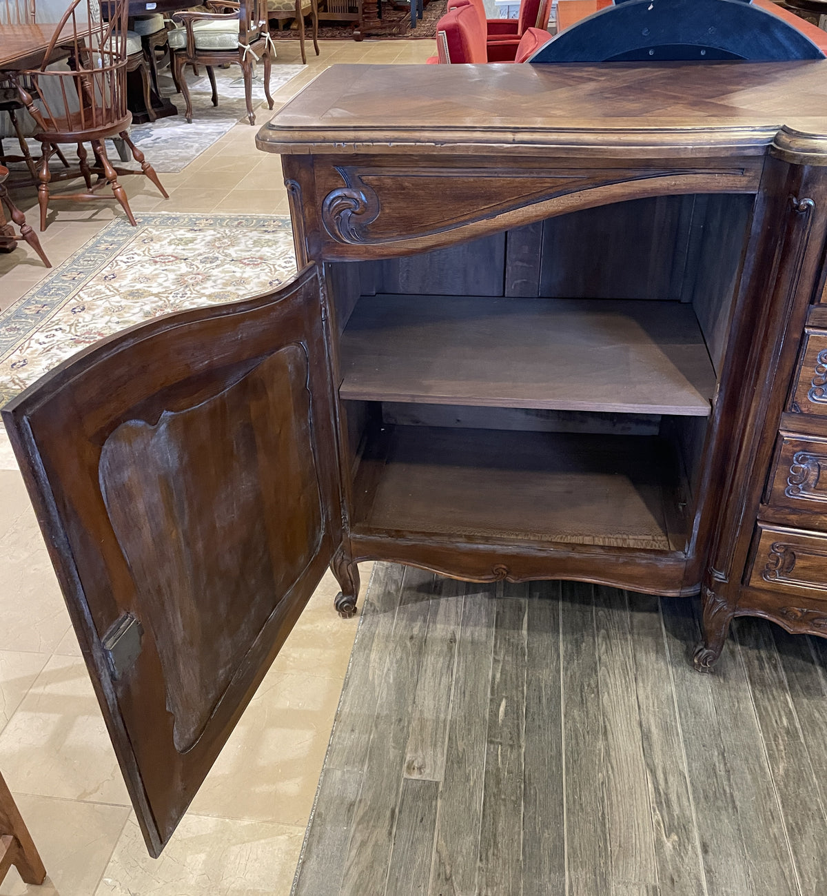 Antique French Louis XV Sideboard (0PA003)