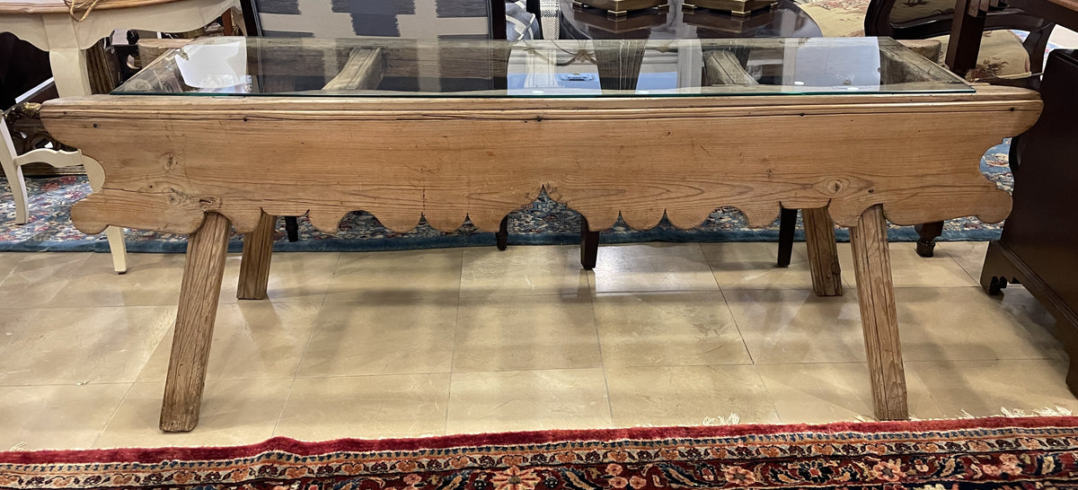 Antique Bottle Rack "Console" (0PA001)