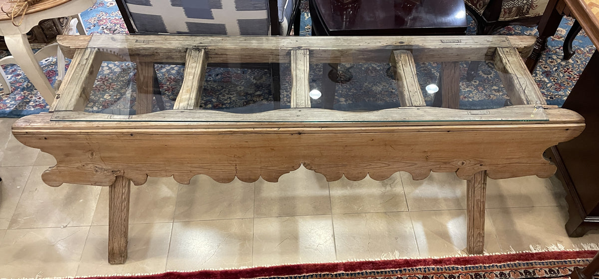 Antique Bottle Rack "Console" (0PA001)