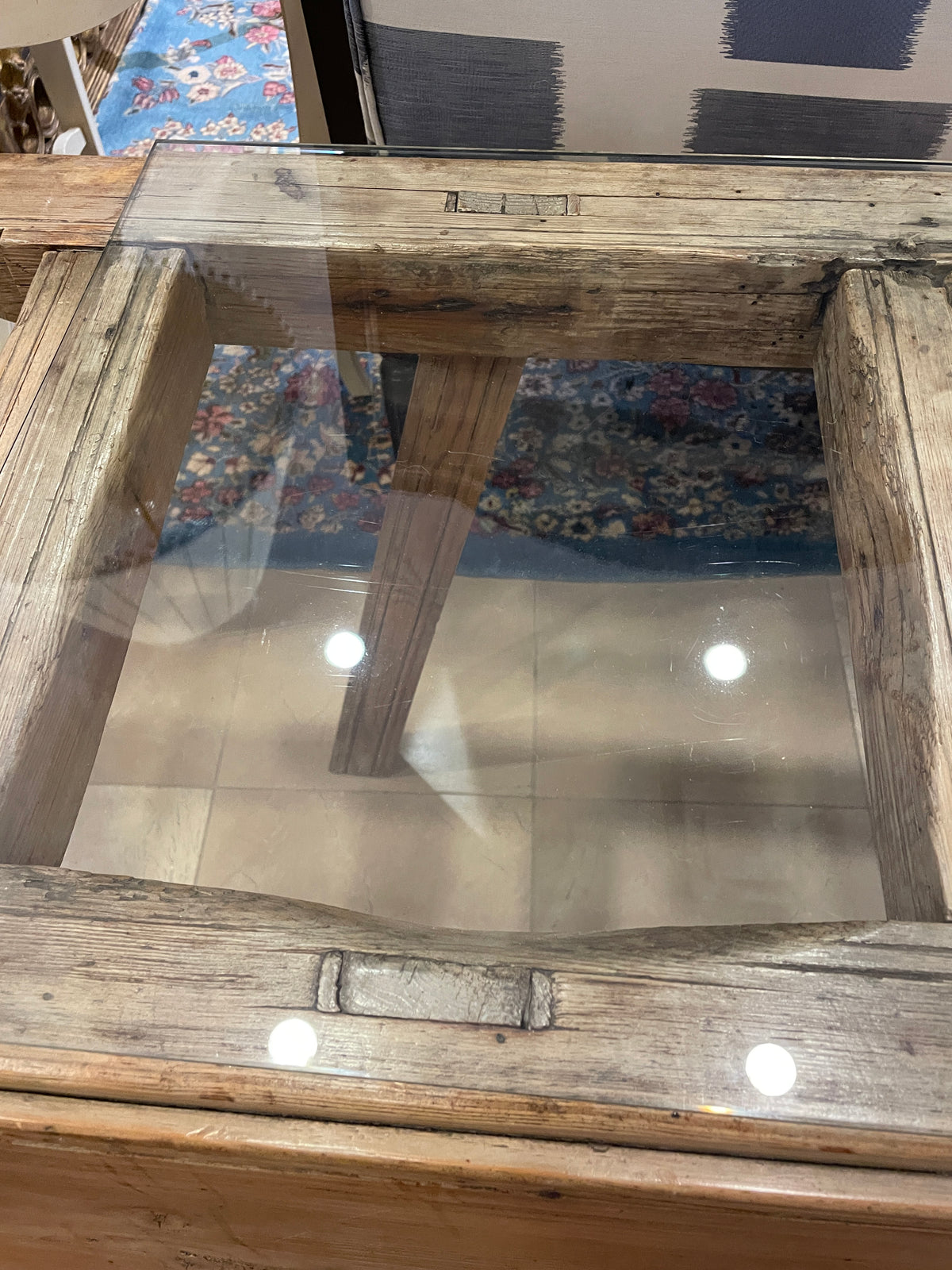 Antique Bottle Rack "Console" (0PA001)