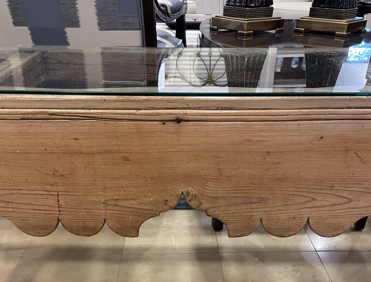 Antique Bottle Rack "Console" (0PA001)