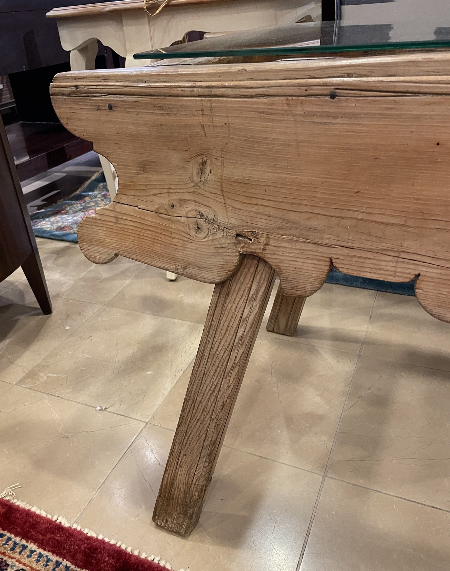 Antique Bottle Rack "Console" (0PA001)