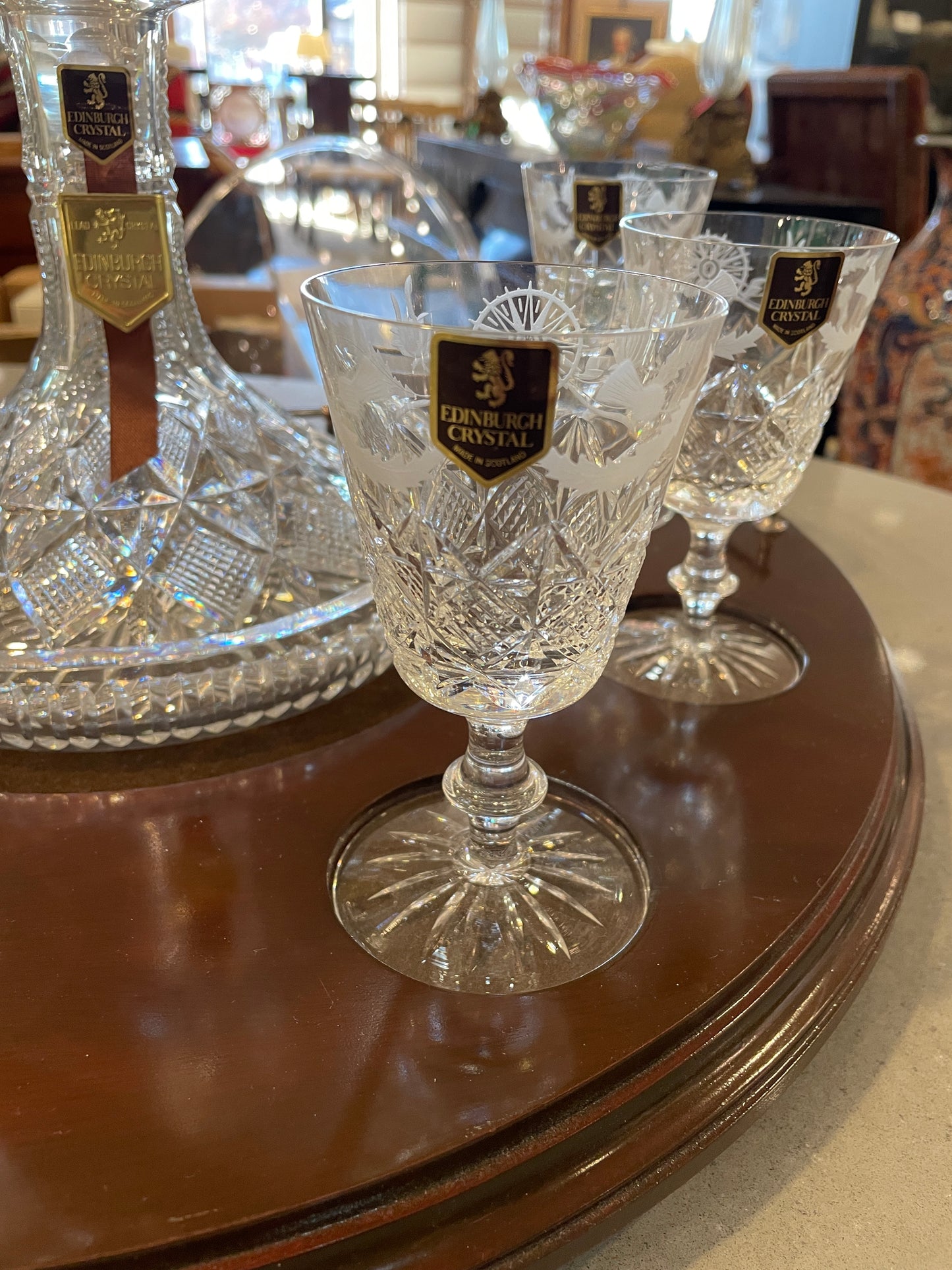 Edinburgh Ships Decanter Brandy Suite (0HZ00D)