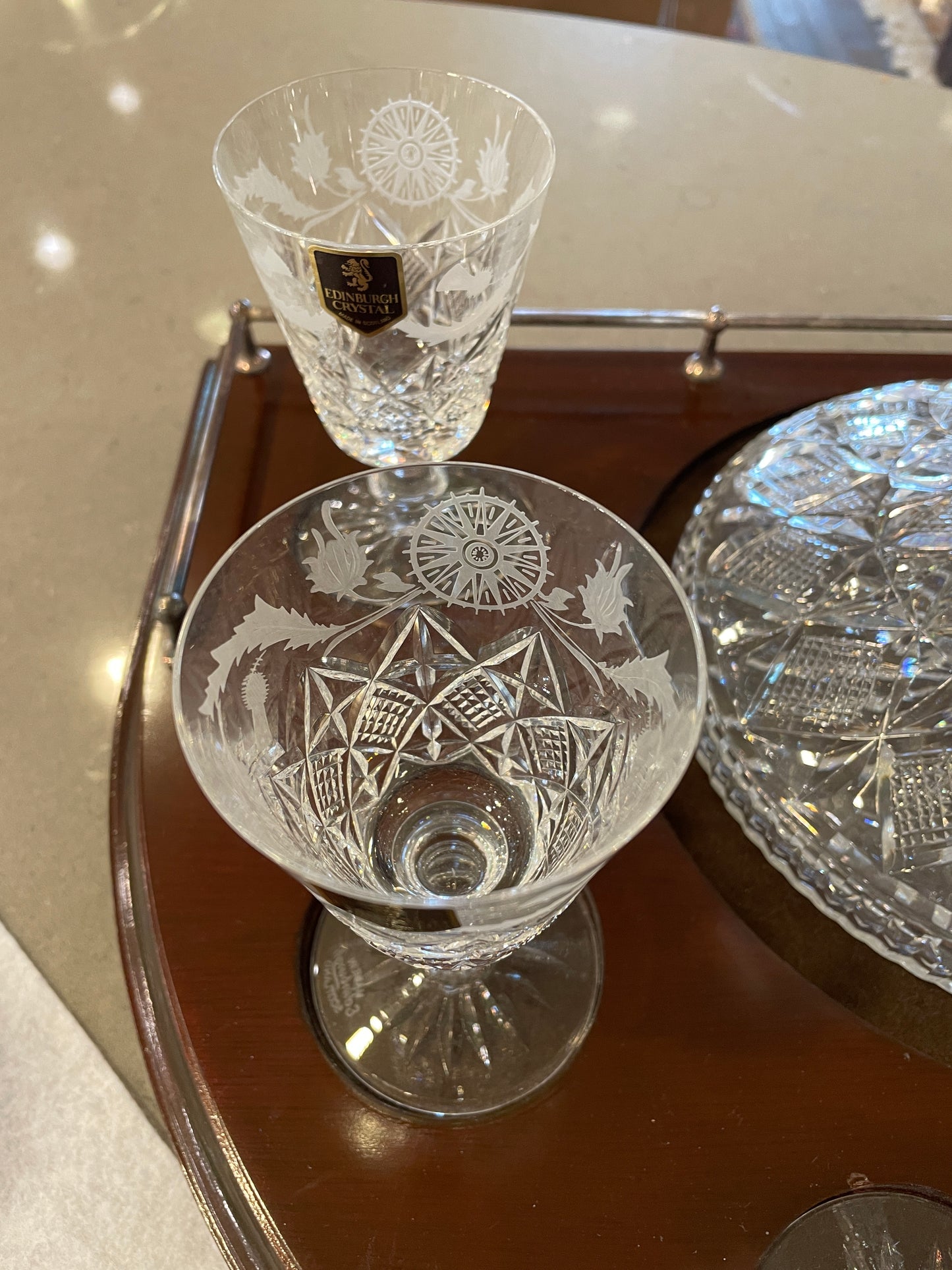 Edinburgh Ships Decanter Brandy Suite (0HZ00D)