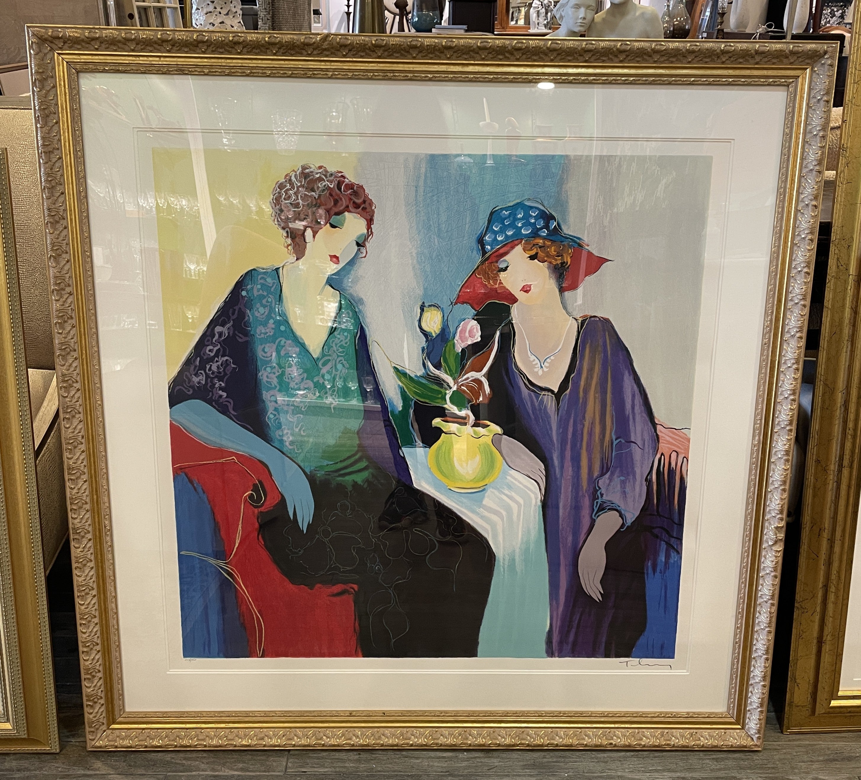 Itzchak Tarkay Lithograph 