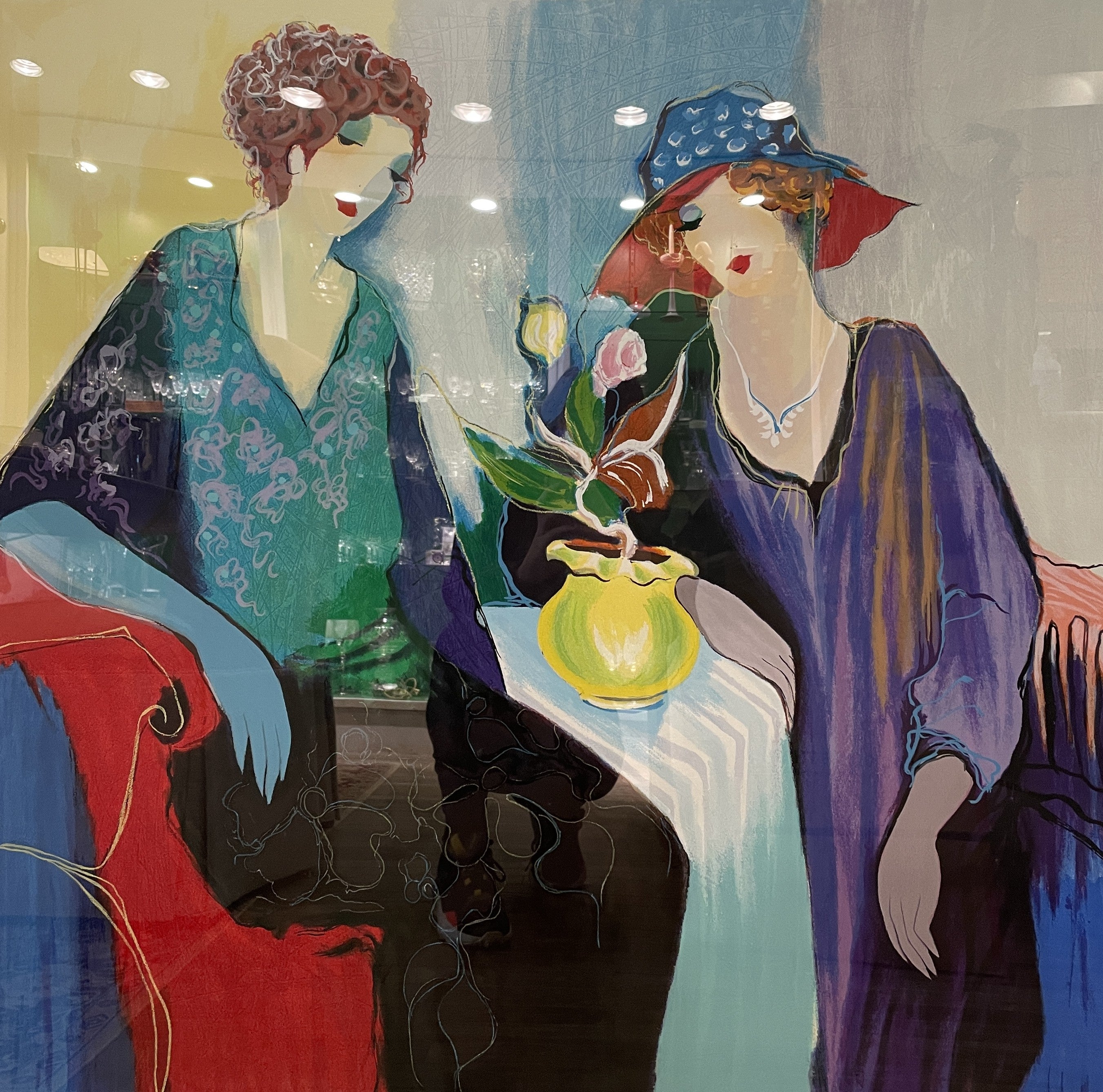 Itzchak Tarkay Lithograph 