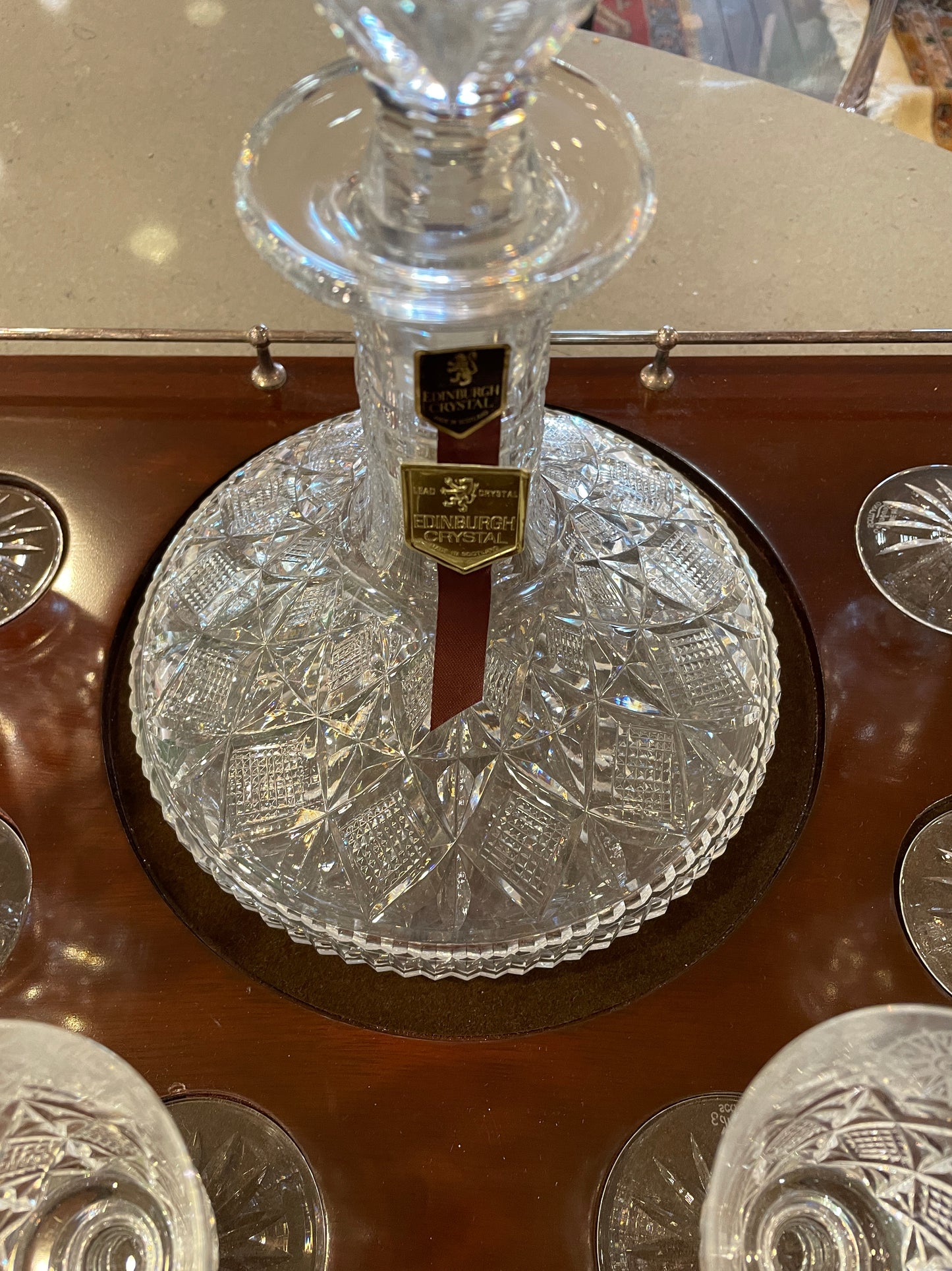 Edinburgh Ships Decanter Brandy Suite (0HZ00D)