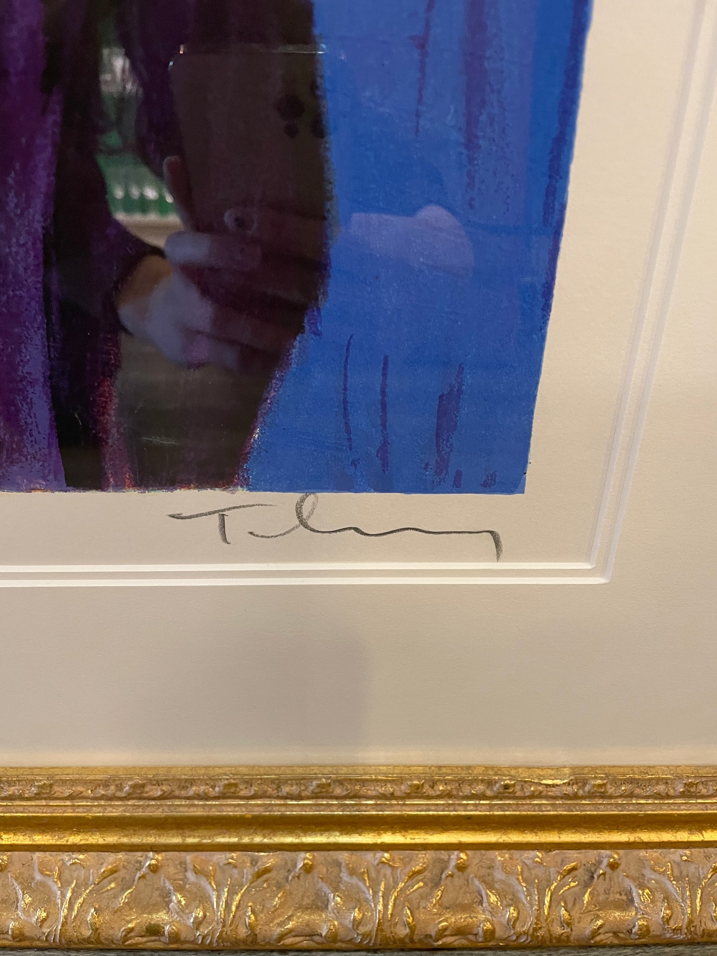 Itzchak Tarkay Lithograph "Two Women", signed and numbered (0LM001)