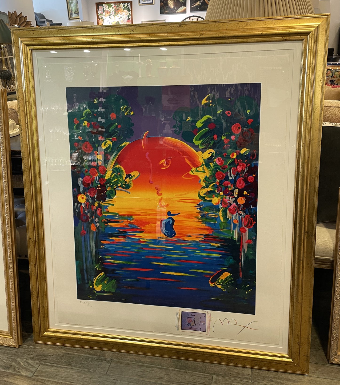 Peter Max "Better World III" LXXXV/C Lithograph, signed in Crayon (0LM002)