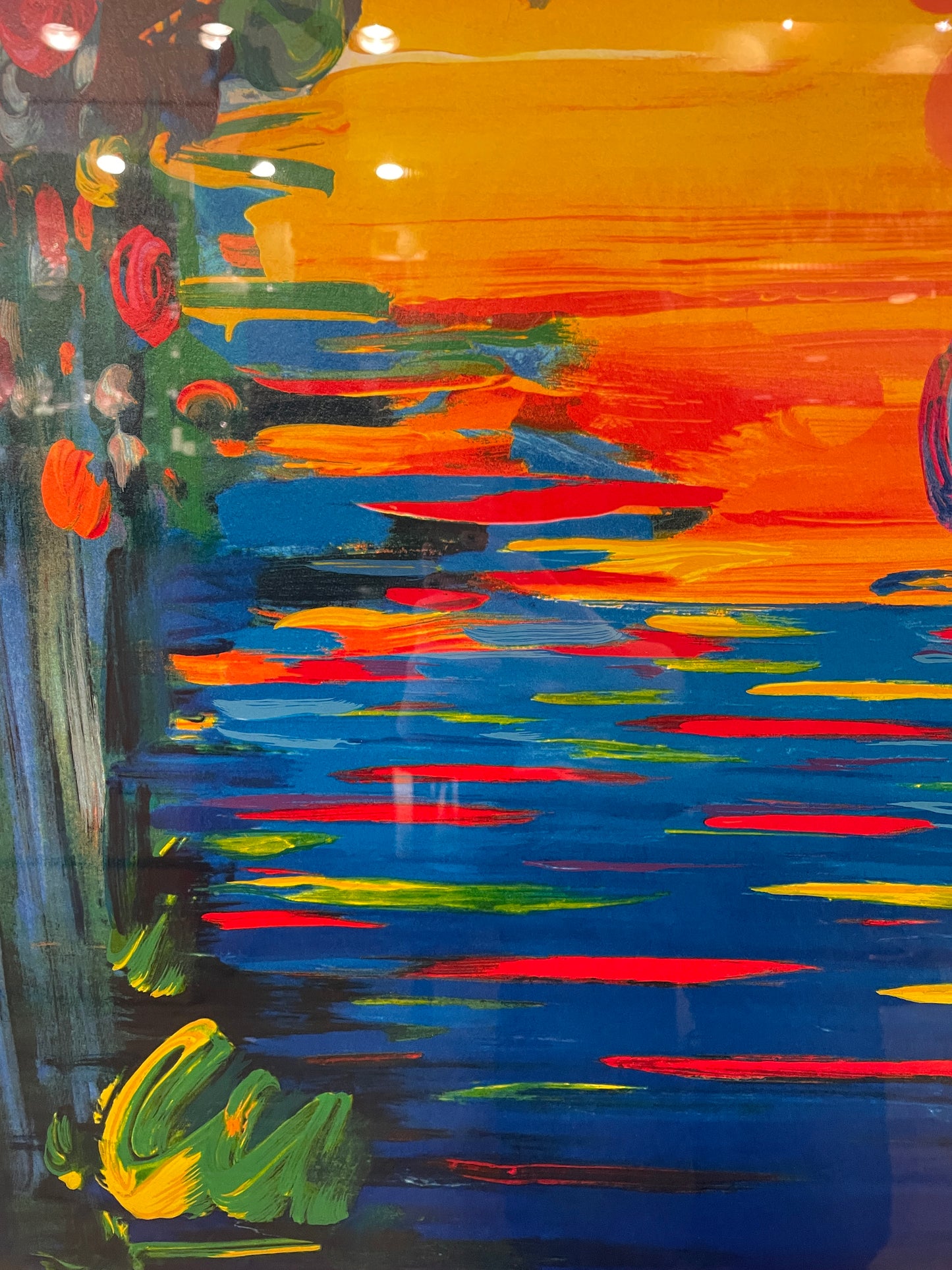 Peter Max "Better World III" LXXXV/C Lithograph, signed in Crayon (0LM002)