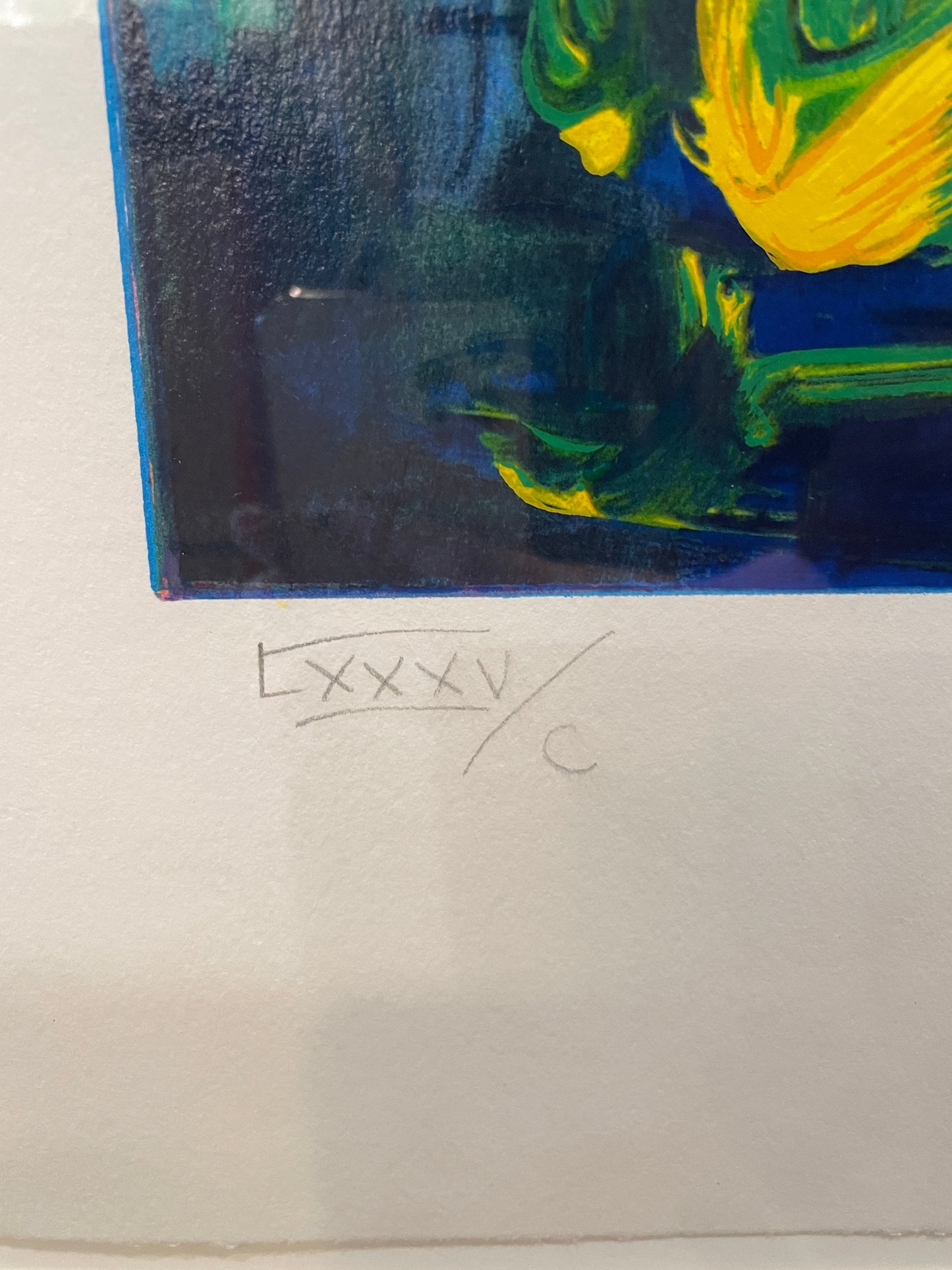 Peter Max "Better World III" LXXXV/C Lithograph, signed in Crayon (0LM002)