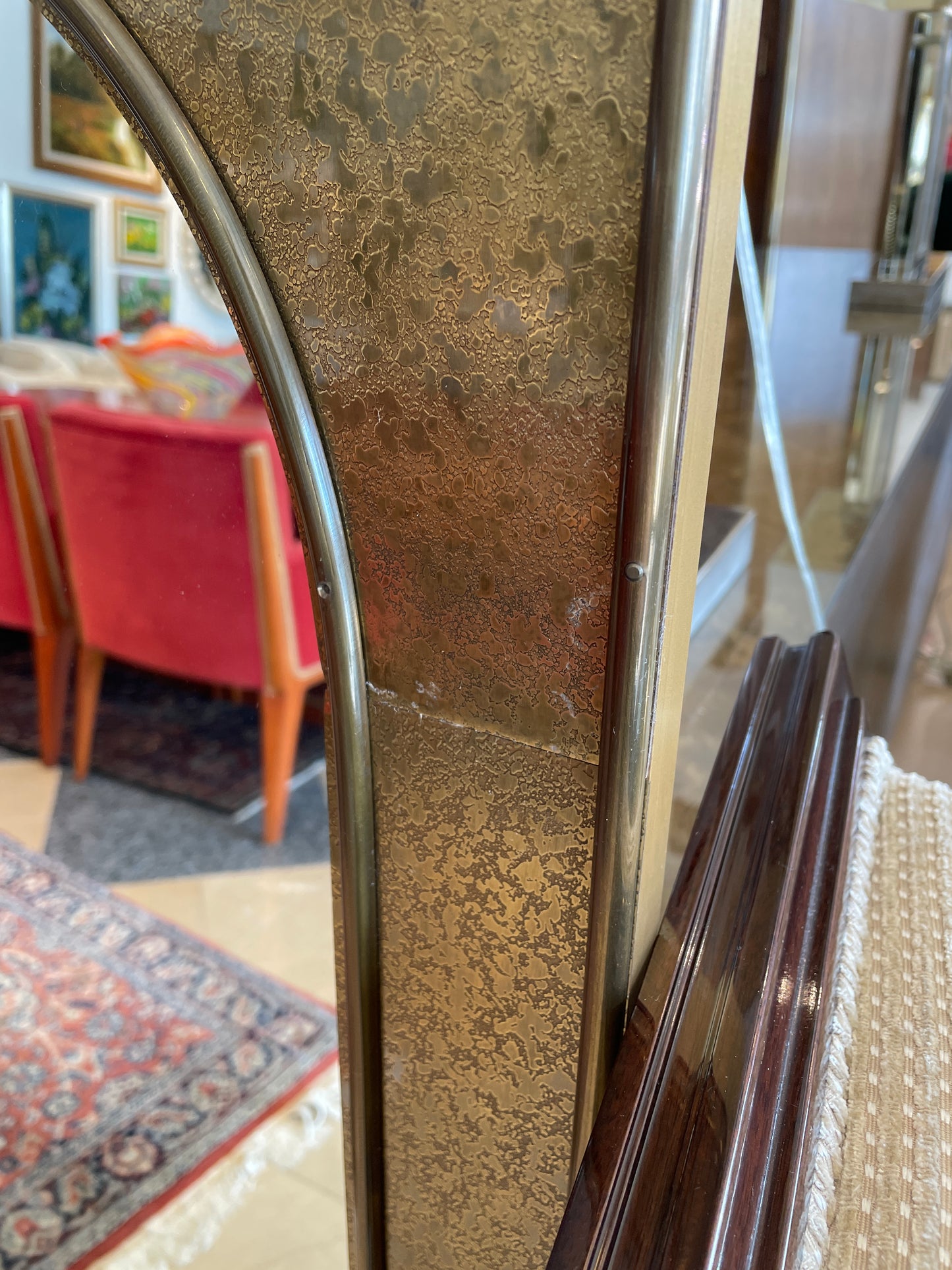 Mastercraft Hollywood Regency Mirror (Two available 0LL004 and 0LL005)