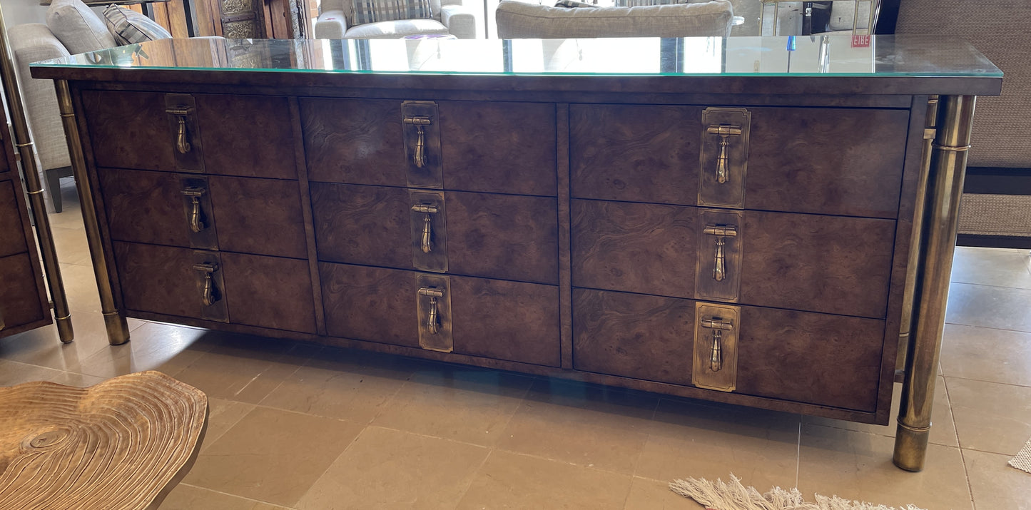 Mastercraft by William Doezema Carpathian Elm Floating 9 Drawer Dresser (0LL002)