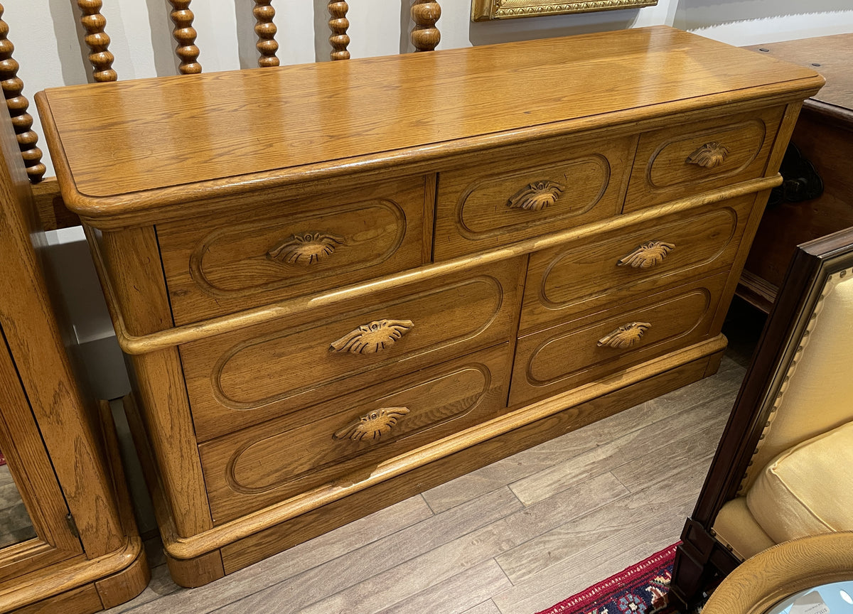Oak Reproduction Victorian Dresser (0P8002)