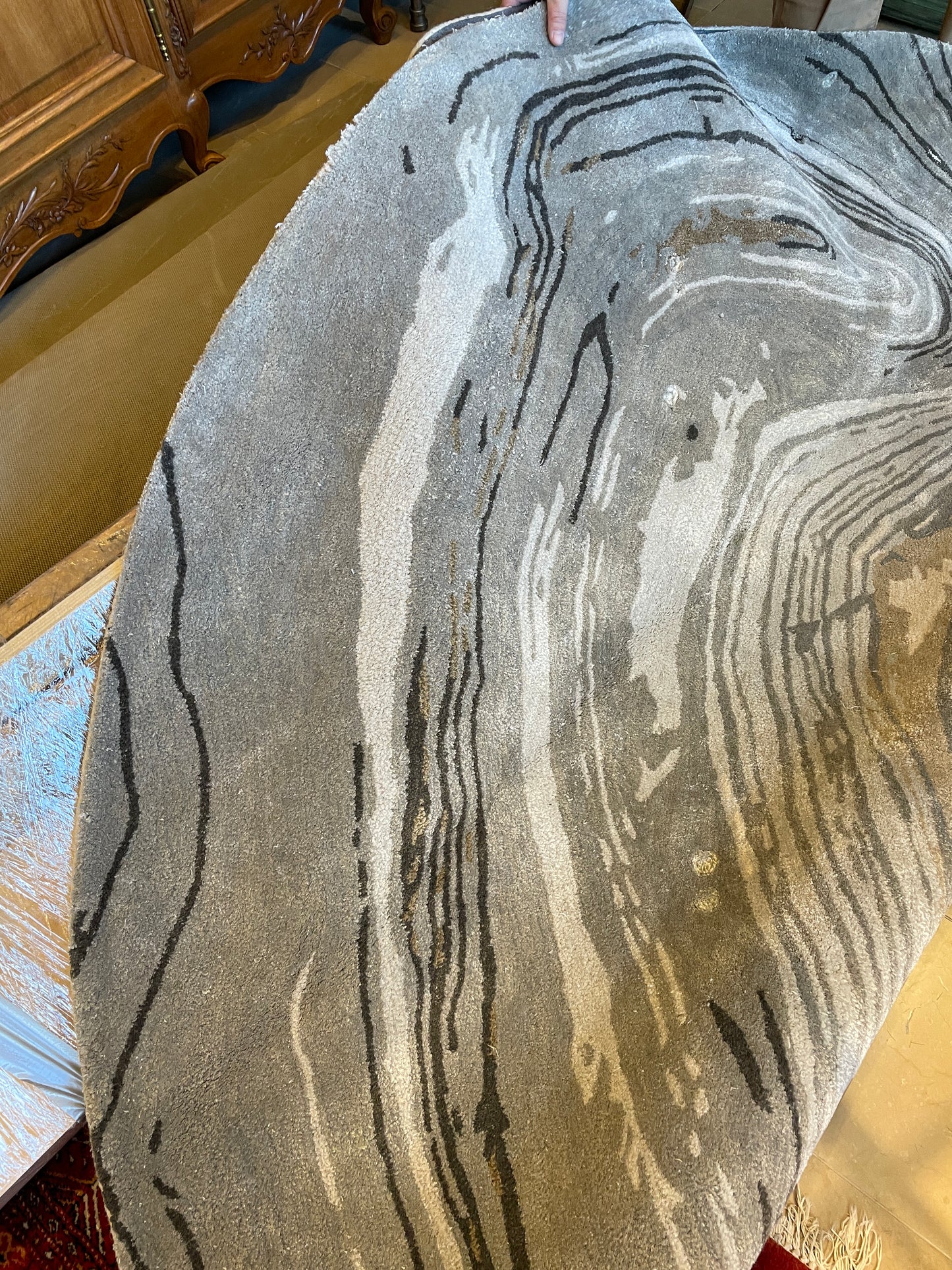 Custom Viscose Rug, AS IS (0G001F)