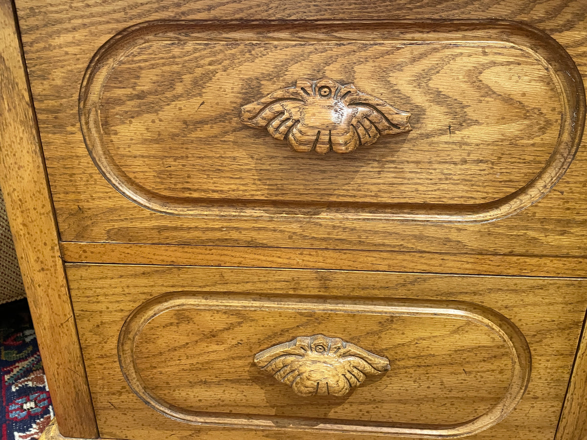 Oak Reproduction Victorian Nightstand (0P8004)